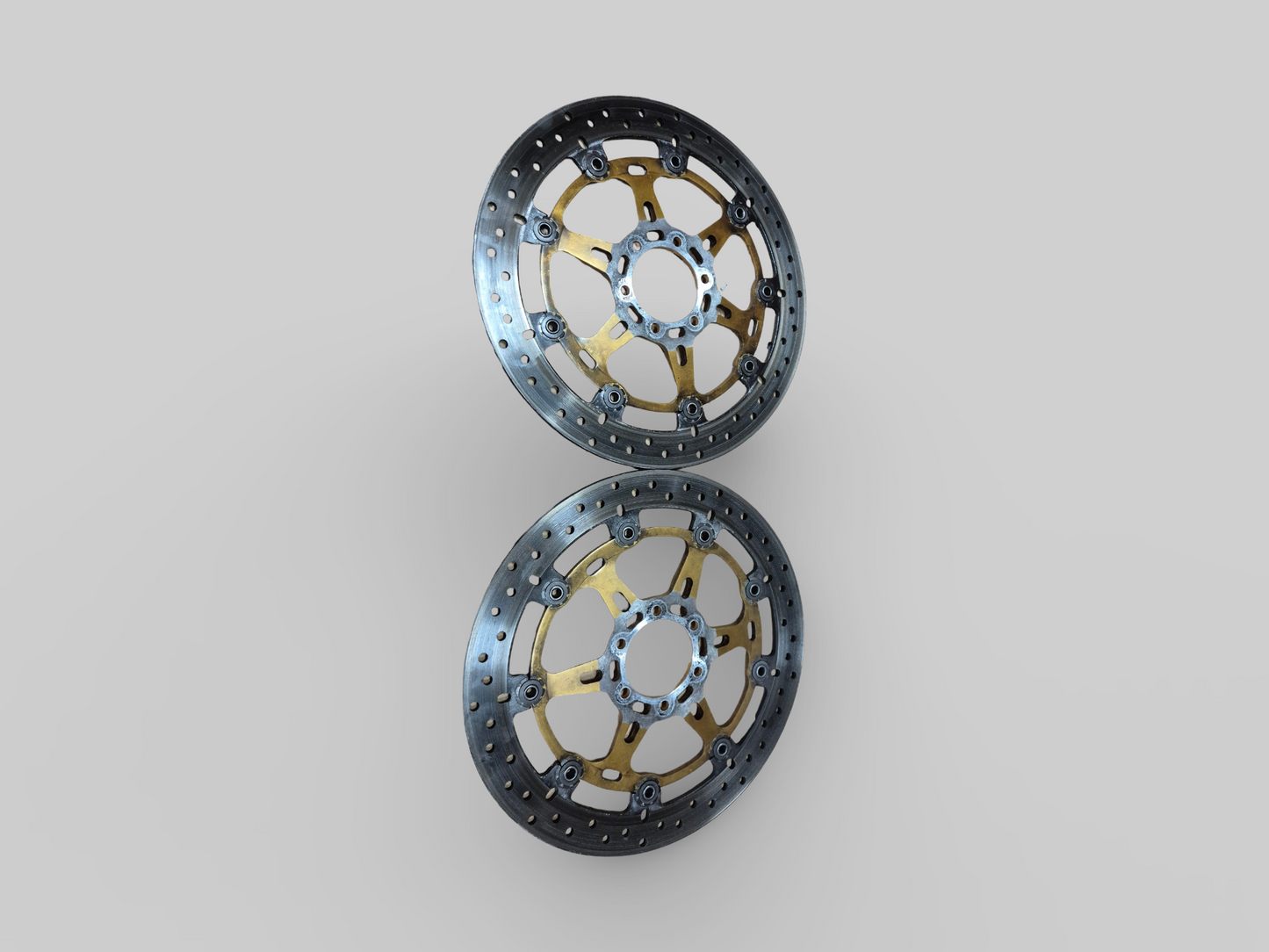 REMKLAUW VOOR RECHTS BREMBO P4 GOUD AP8113970 Aprilia RSV Mille 98-03 / Tuono 02-05