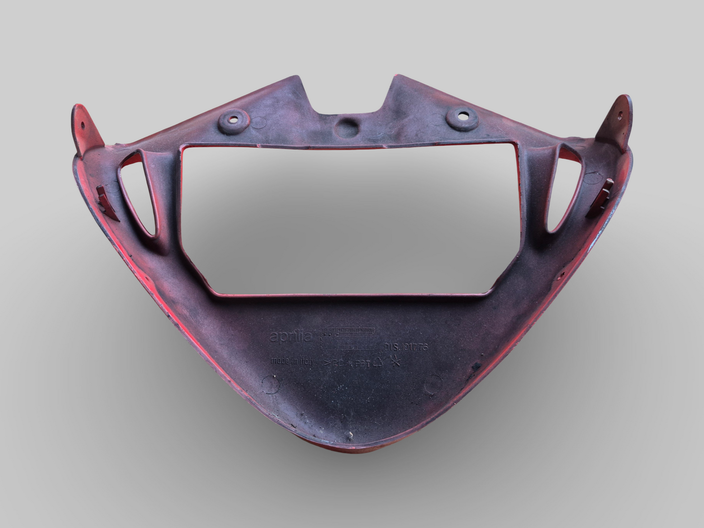 BELLYPAN DIABLO ZWART FLUO ROOD AP8148836 AP8158607 Aprilia RSV Mille 1998-2003