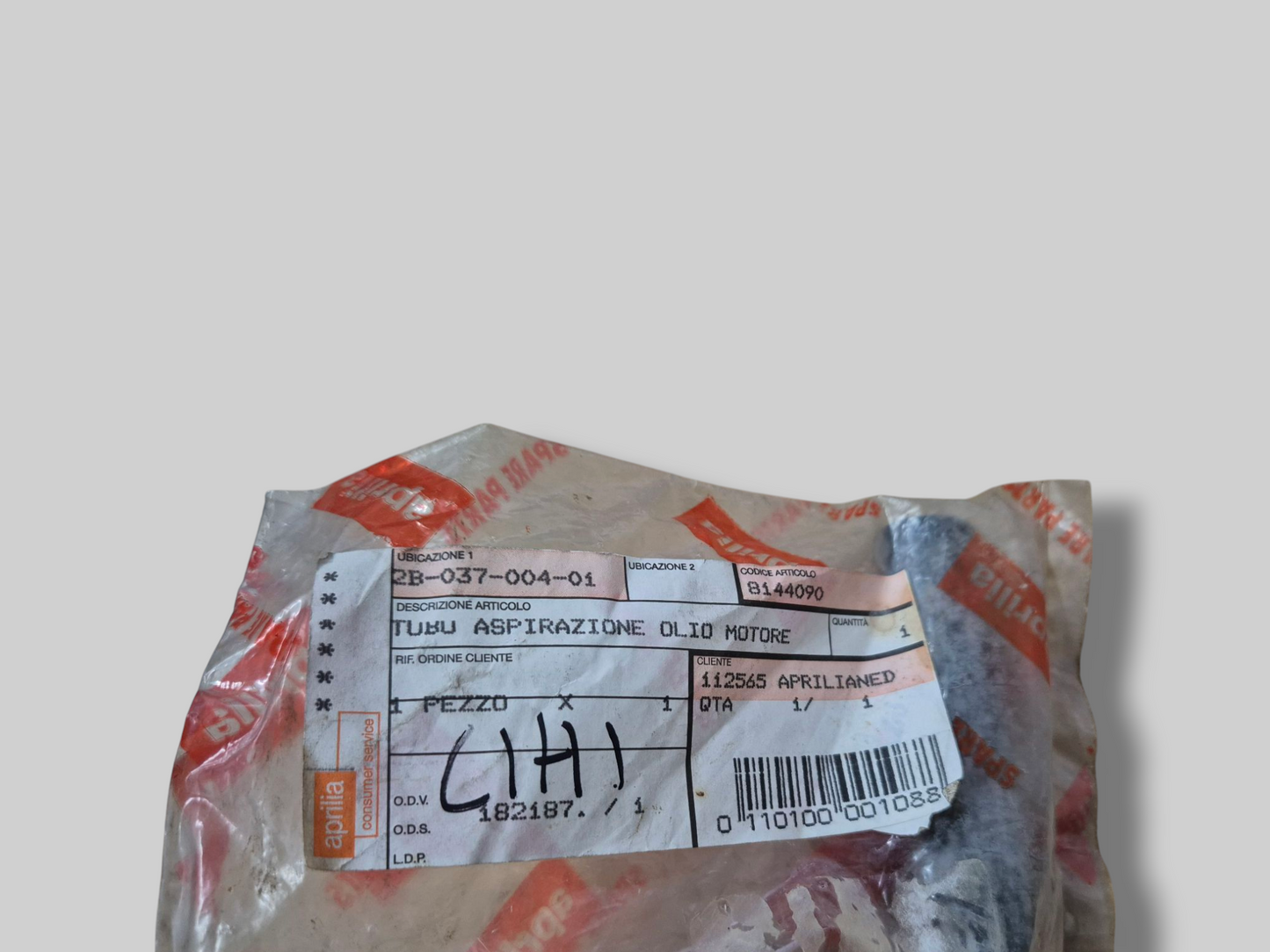 OLIELEIDING TANKRESERVOIR AP8144090 Aprilia RSV Mille 98-03 / Tuono 02-05