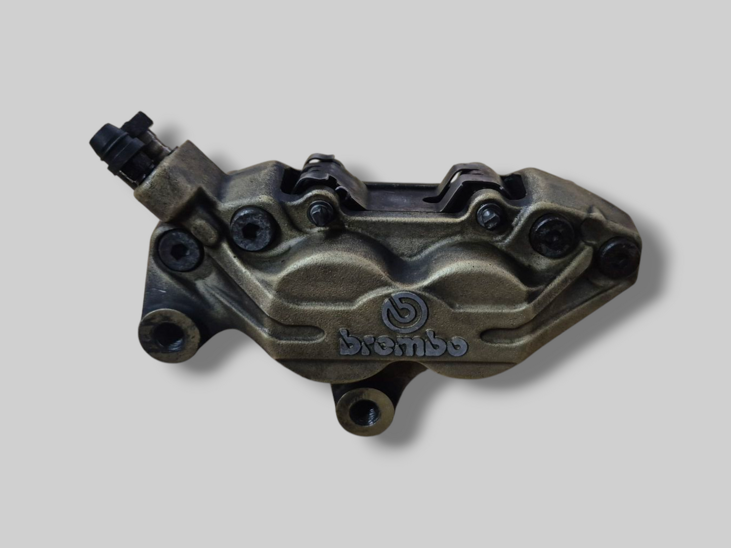 FRONT LEFT BRAKE CALIPER BREMBO P2 GOLD AP8113893 Aprilia RSV Mille 98-03 / Tuono 02-05