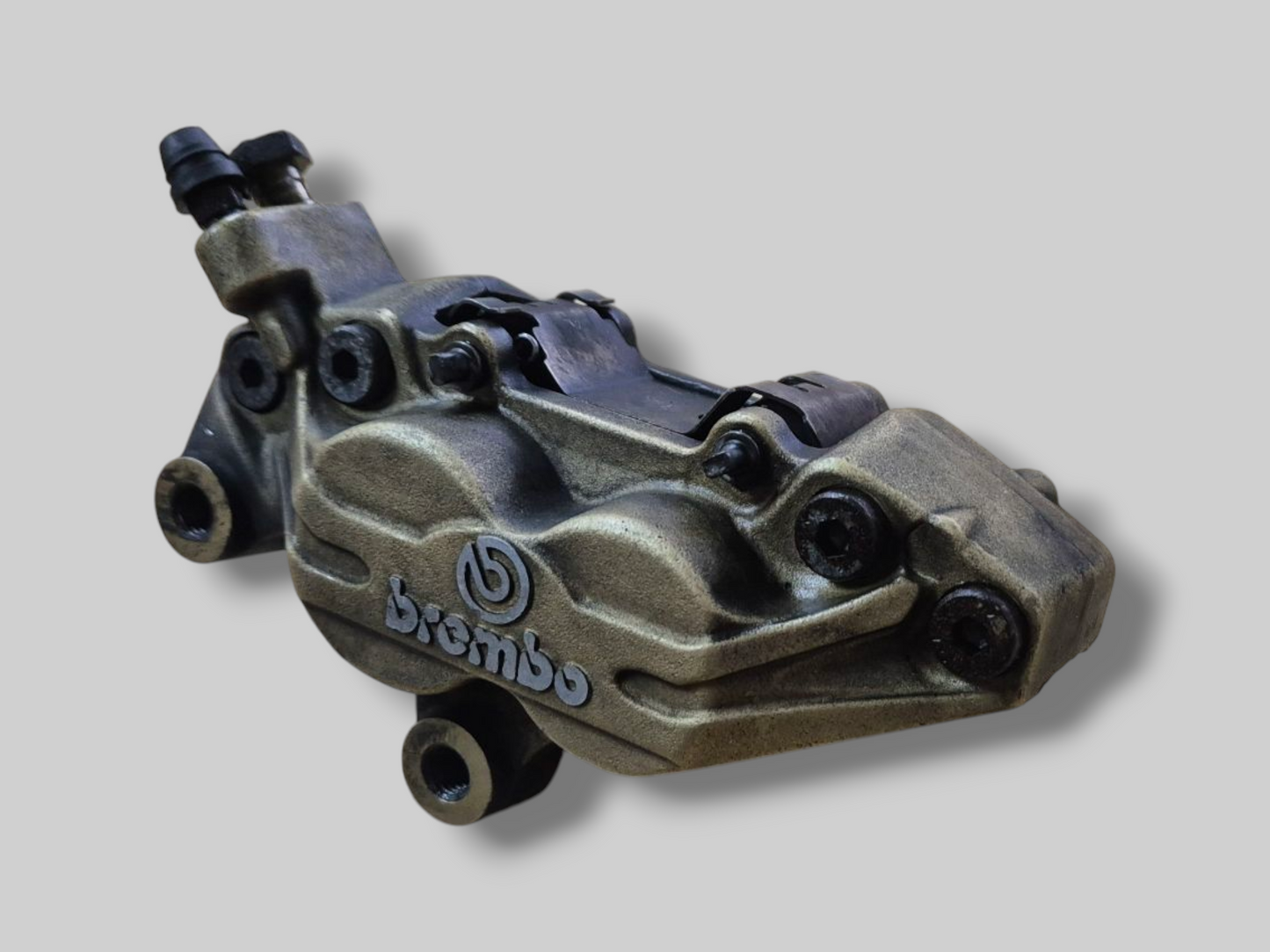 FRONT LEFT BRAKE CALIPER BREMBO P2 GOLD AP8113893 Aprilia RSV Mille 98-03 / Tuono 02-05