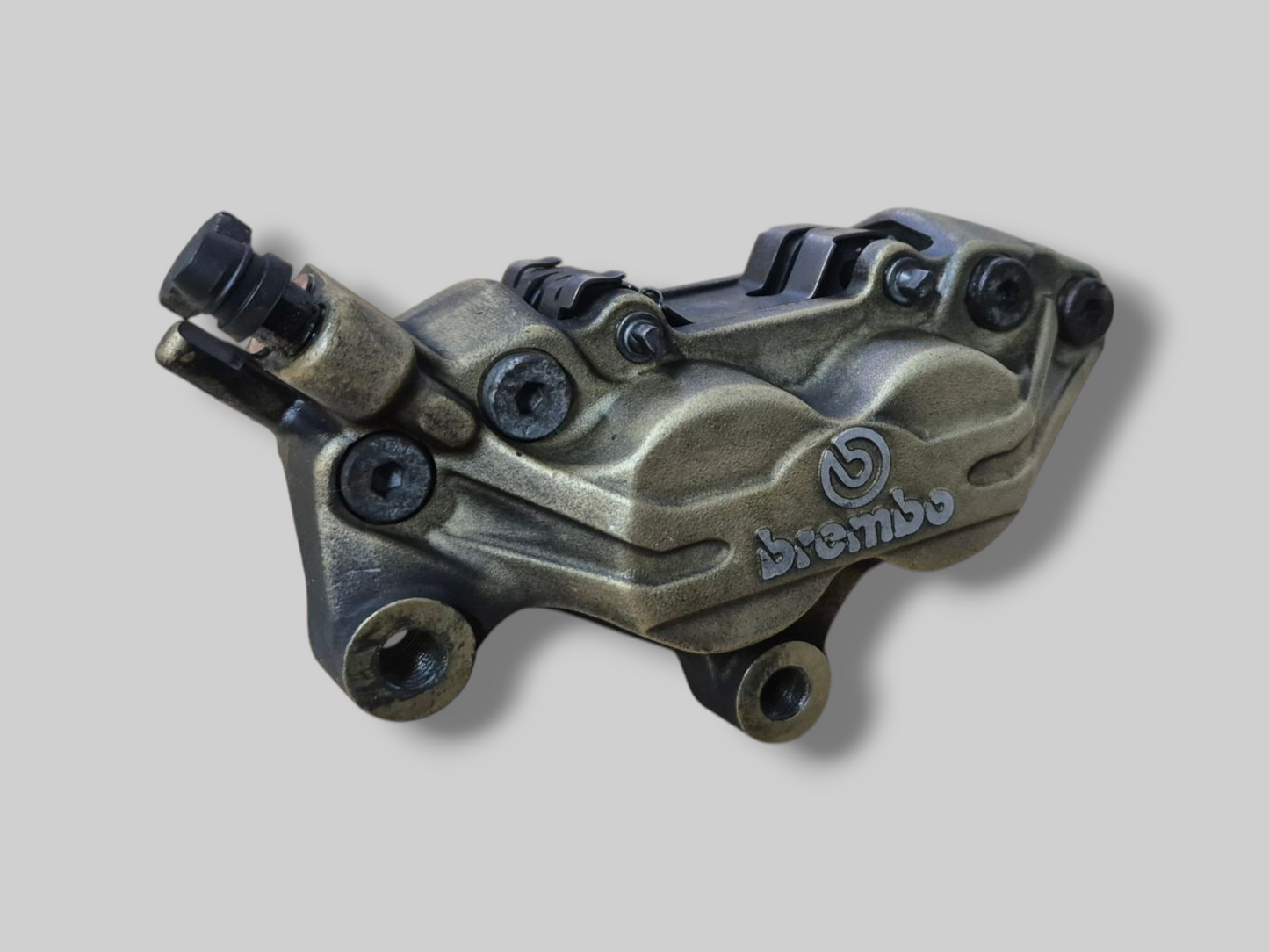 FRONT LEFT BRAKE CALIPER BREMBO P2 GOLD AP8113893 Aprilia RSV Mille 98-03 / Tuono 02-05