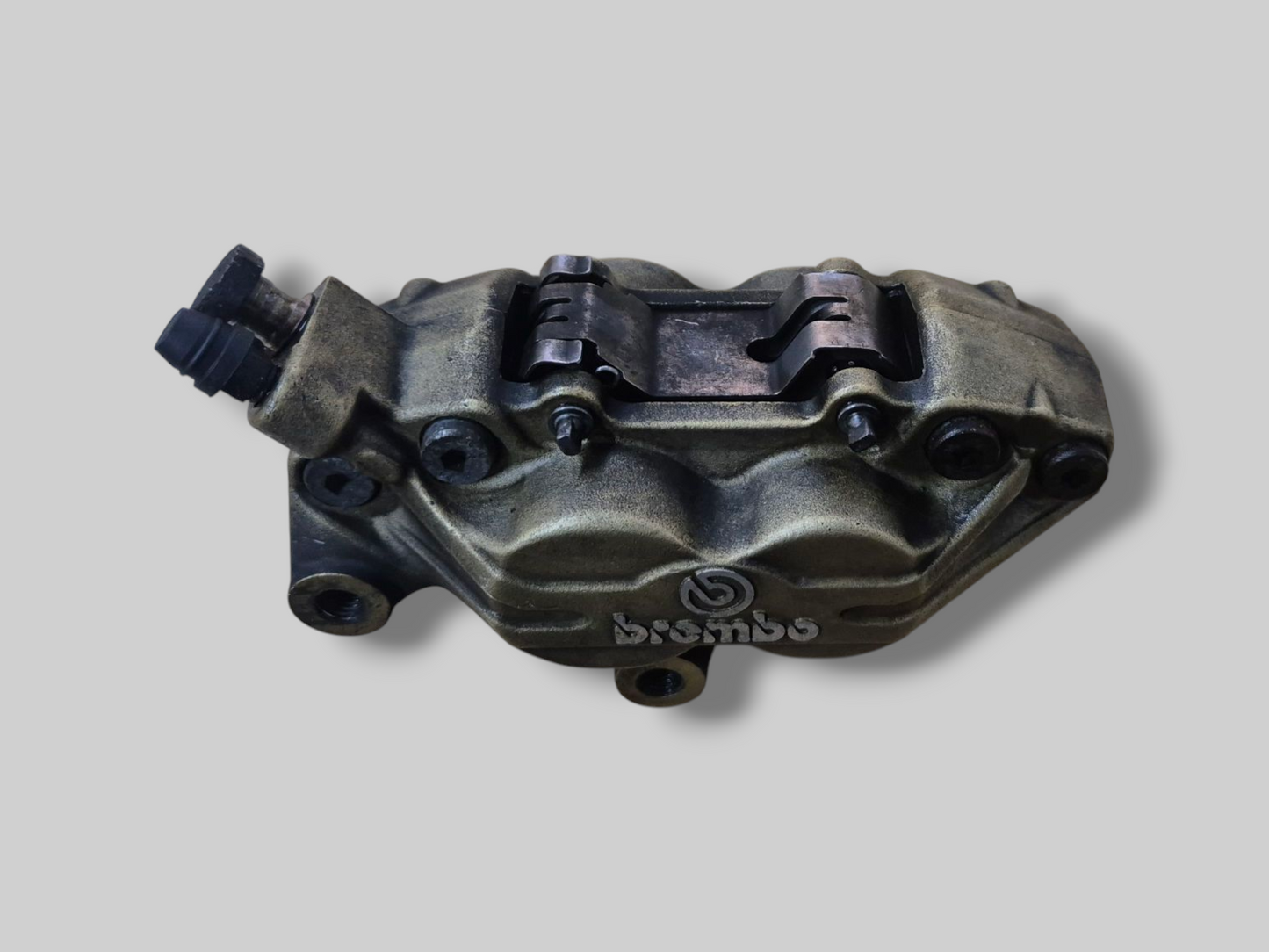 FRONT LEFT BRAKE CALIPER BREMBO P2 GOLD AP8113893 Aprilia RSV Mille 98-03 / Tuono 02-05