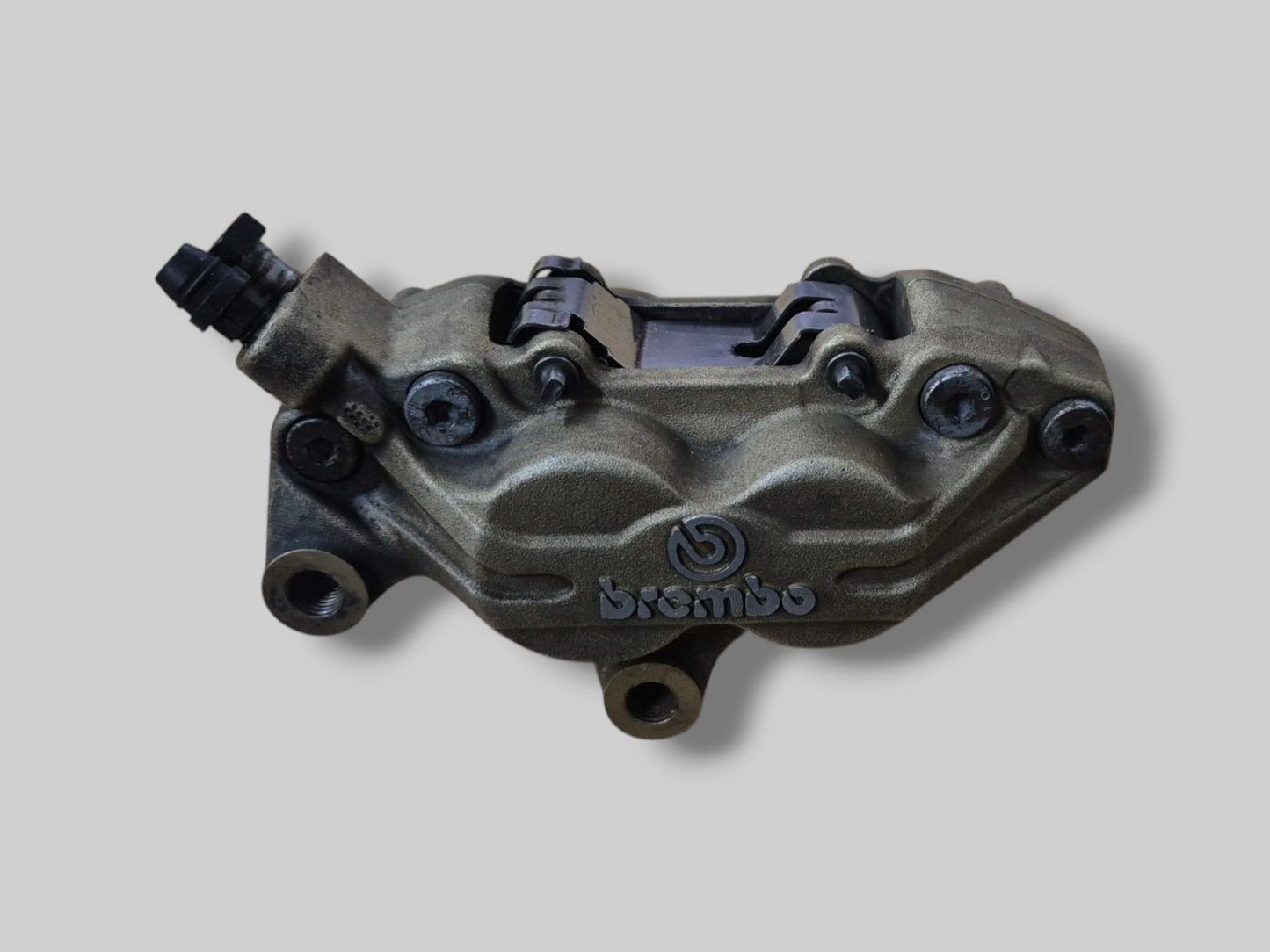 FRONT LEFT BRAKE CALIPER BREMBO P2 GOLD AP8113893 Aprilia RSV Mille 98-03 / Tuono 02-05