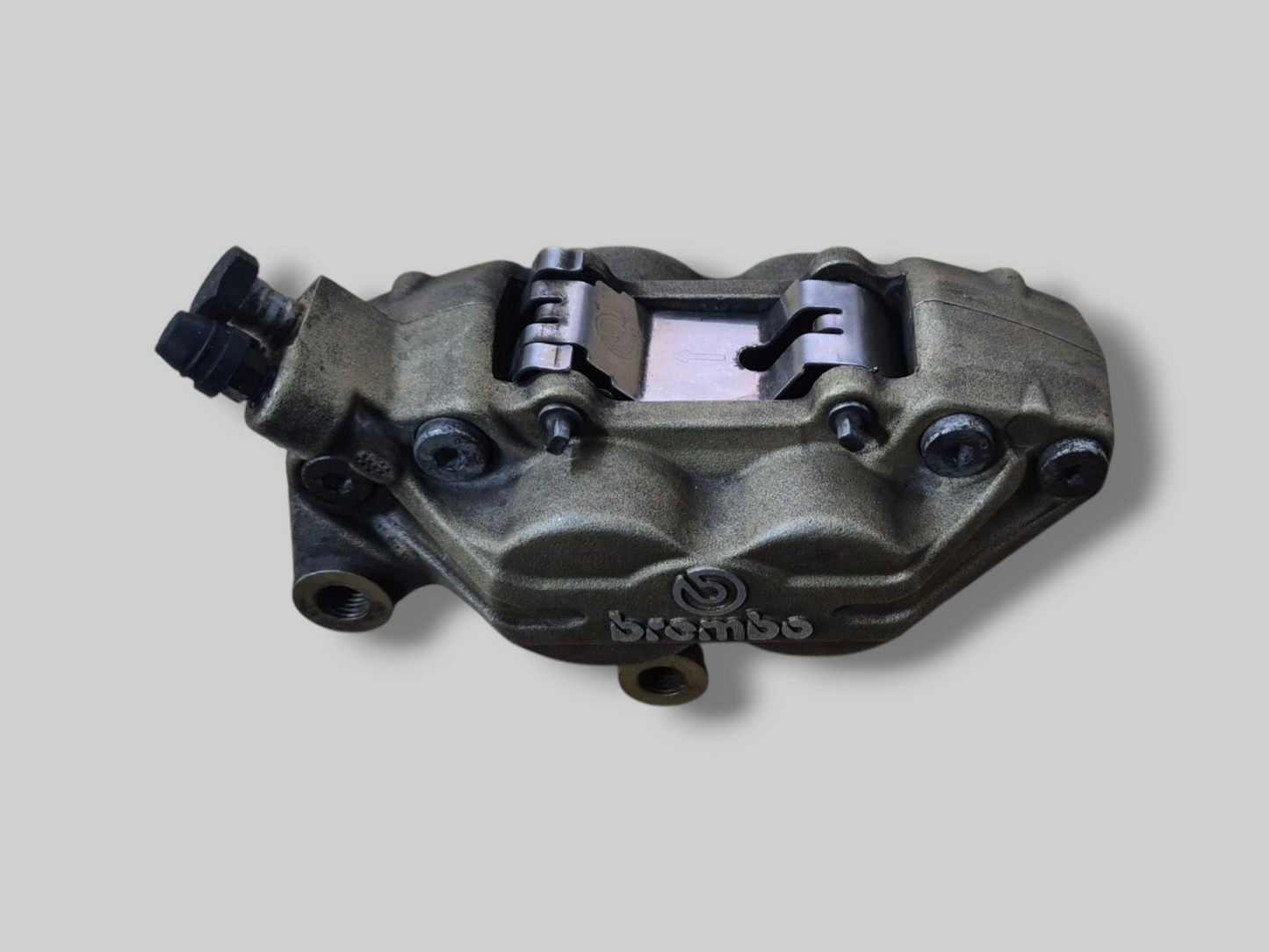 FRONT LEFT BRAKE CALIPER BREMBO P2 GOLD AP8113893 Aprilia RSV Mille 98-03 / Tuono 02-05