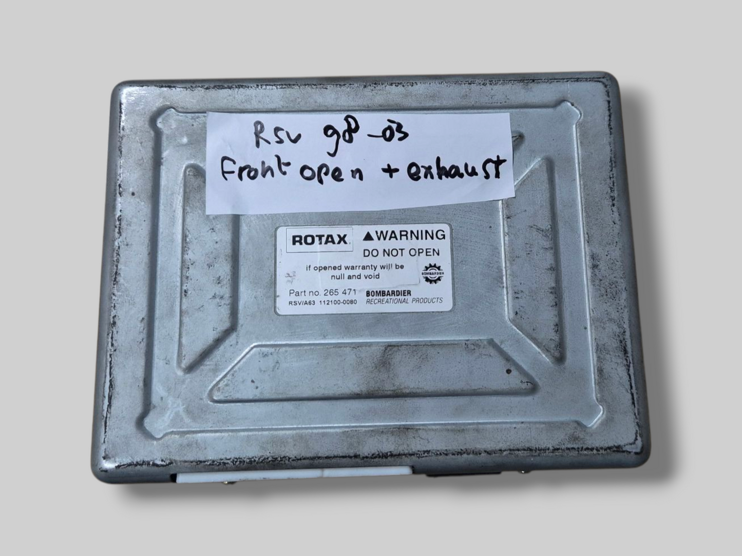 ENGINE CONTROL UNIT ECU AP0265671 FRONT OPEN & EXHAUST EPROM Aprilia RSV Mille 98-03 / Tuono 02-05 / Falco 01-03