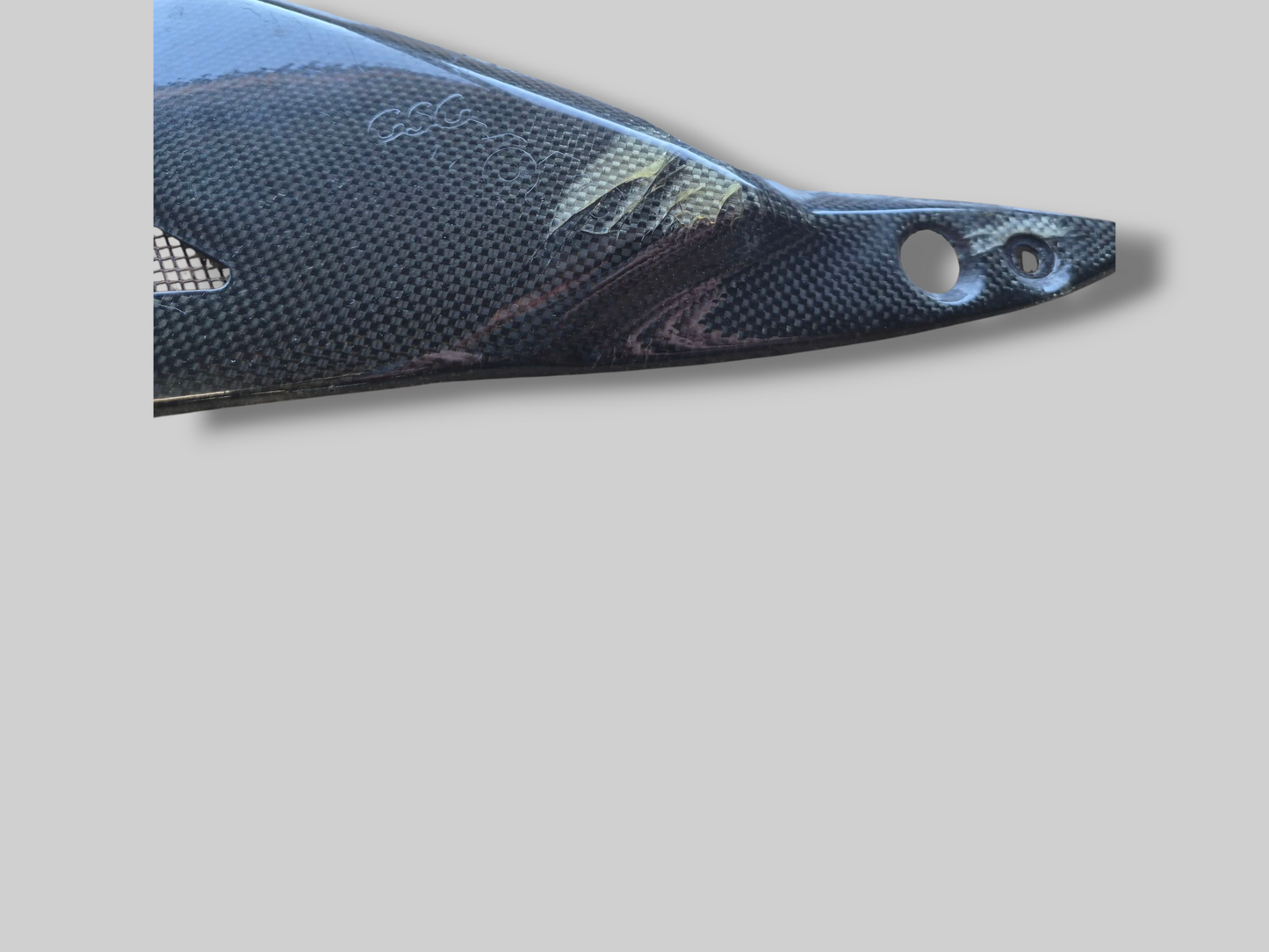 RIGHT-HAND SIDE FUEL TANK SIDE PANEL CARBON Aprilia RSV Mille 98-00