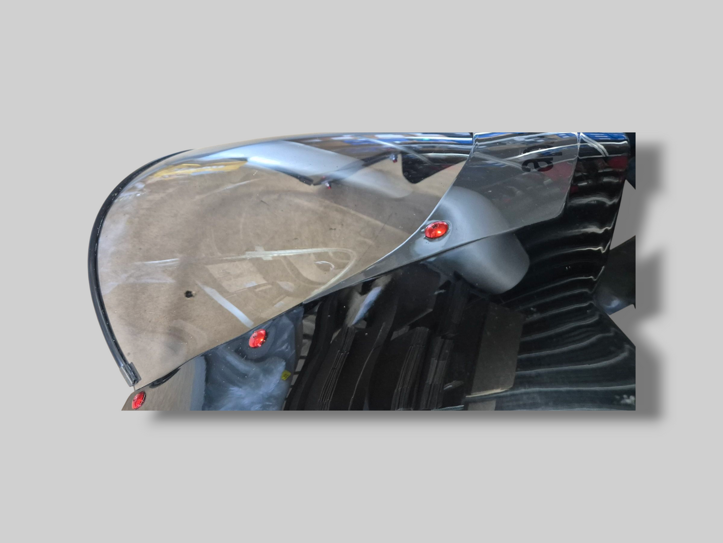 FRONT FAIRING DARKNESS BLACK AP8178243 Aprilia RSV Tuono 2002-2005