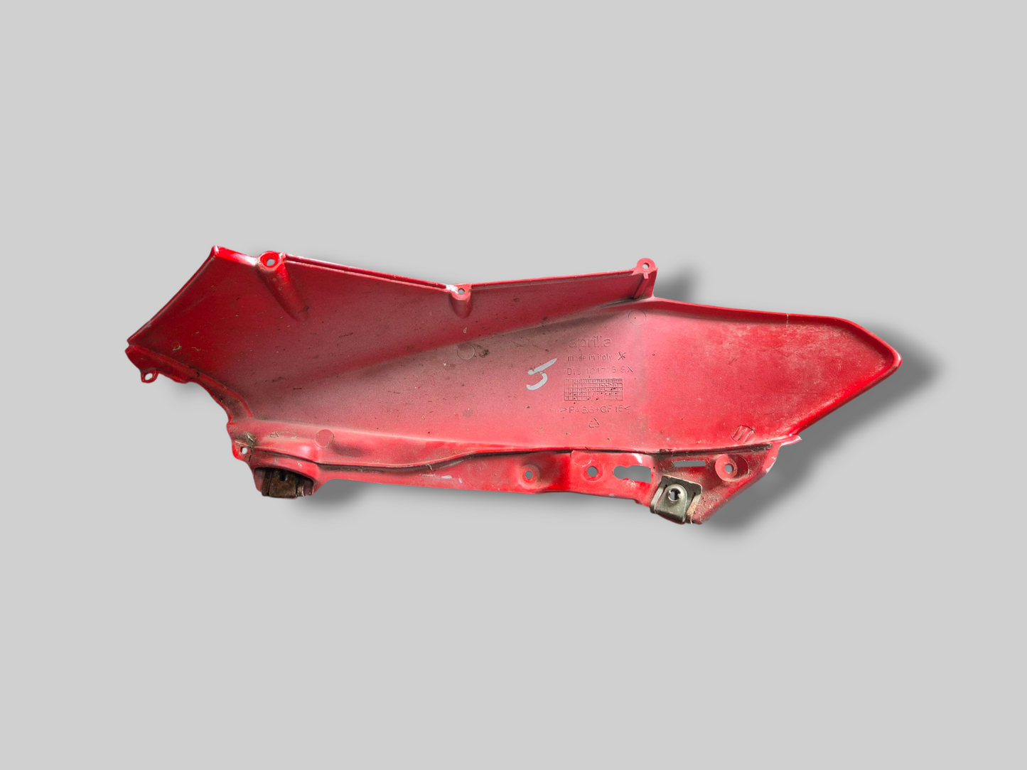 LEFT HAND SIDE OUTER AIR INTAKE DUCT HOT RED 2001 AP8149956 Aprilia RSV Mille 1998-2003