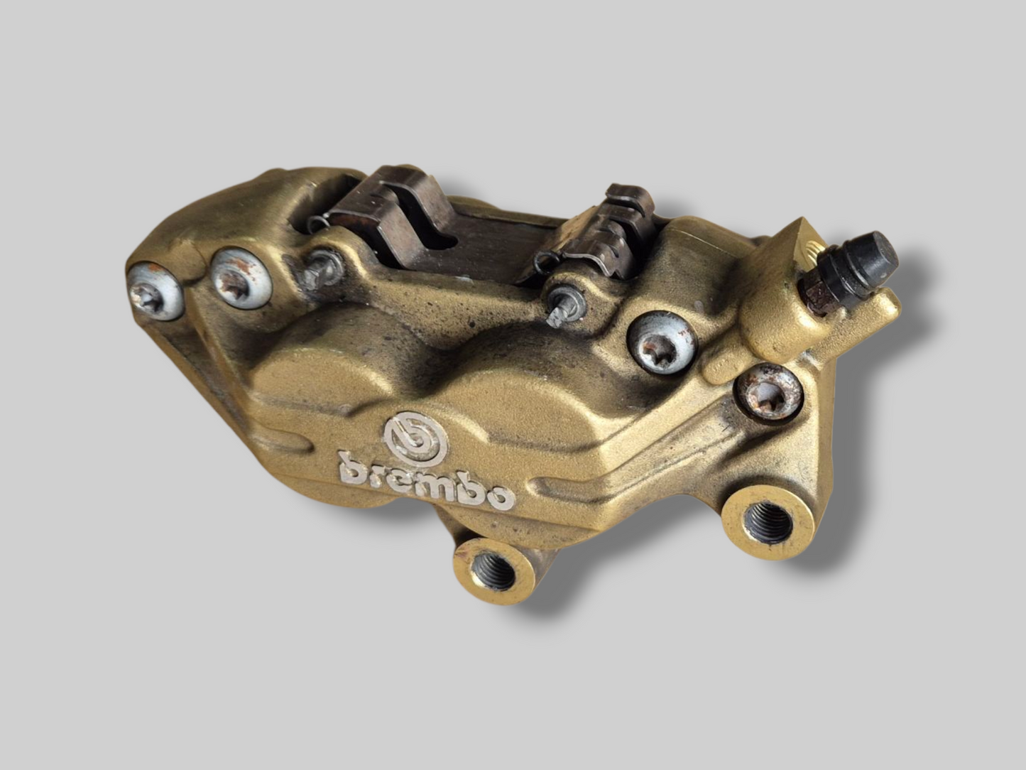 FRONT RIGHT BRAKE CALIPER BREMBO P2 GOLD AP8113892 Aprilia RSV Mille 98-03 / Tuono 02-05