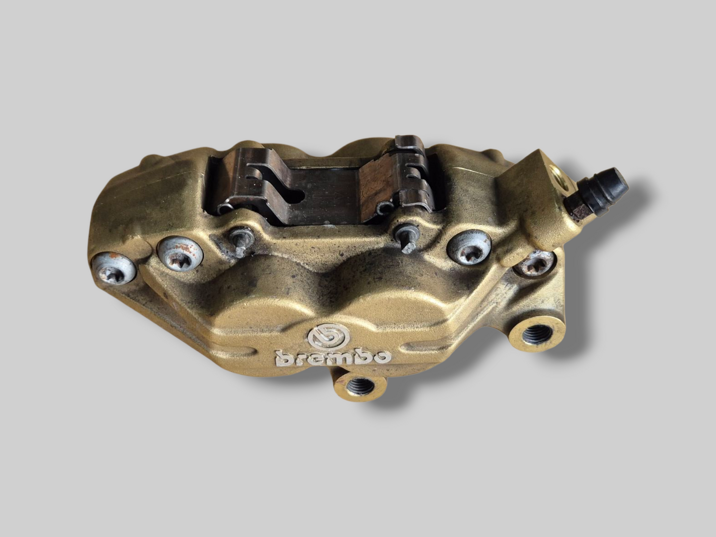 FRONT RIGHT BRAKE CALIPER BREMBO P2 GOLD AP8113892 Aprilia RSV Mille 98-03 / Tuono 02-05