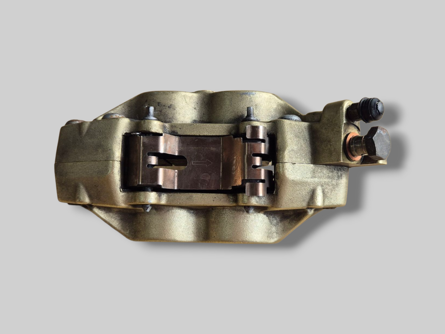 FRONT LEFT BRAKE CALIPER BREMBO P2 GOLD AP8113893 Aprilia RSV Mille 98-03 / Tuono 02-05