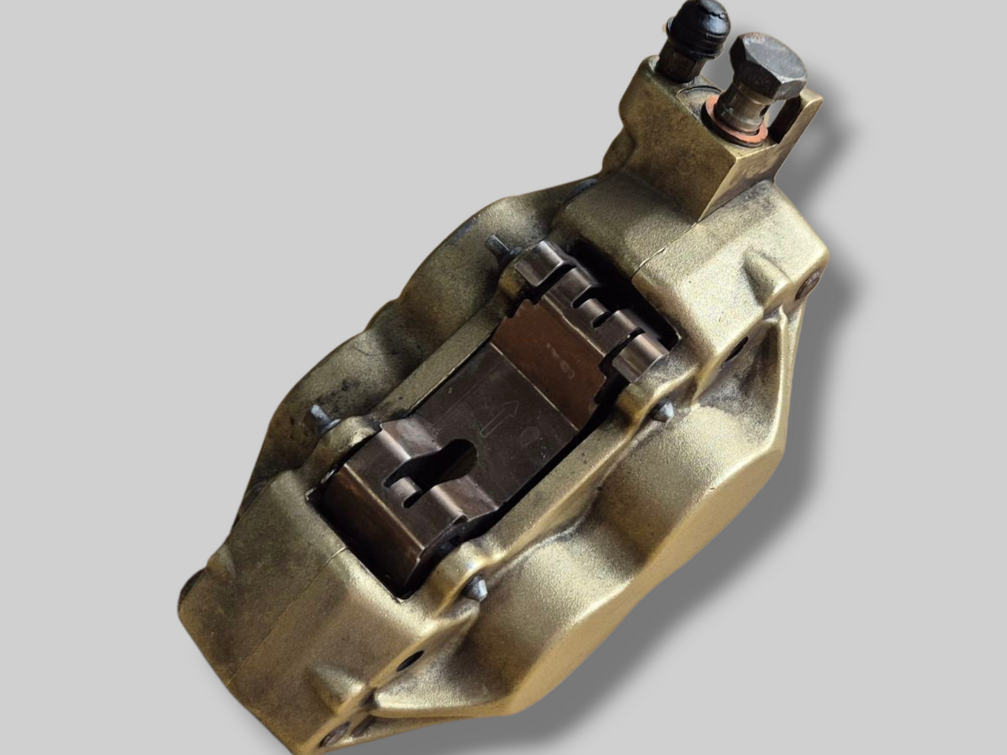 FRONT LEFT BRAKE CALIPER BREMBO P2 GOLD AP8113893 Aprilia RSV Mille 98-03 / Tuono 02-05