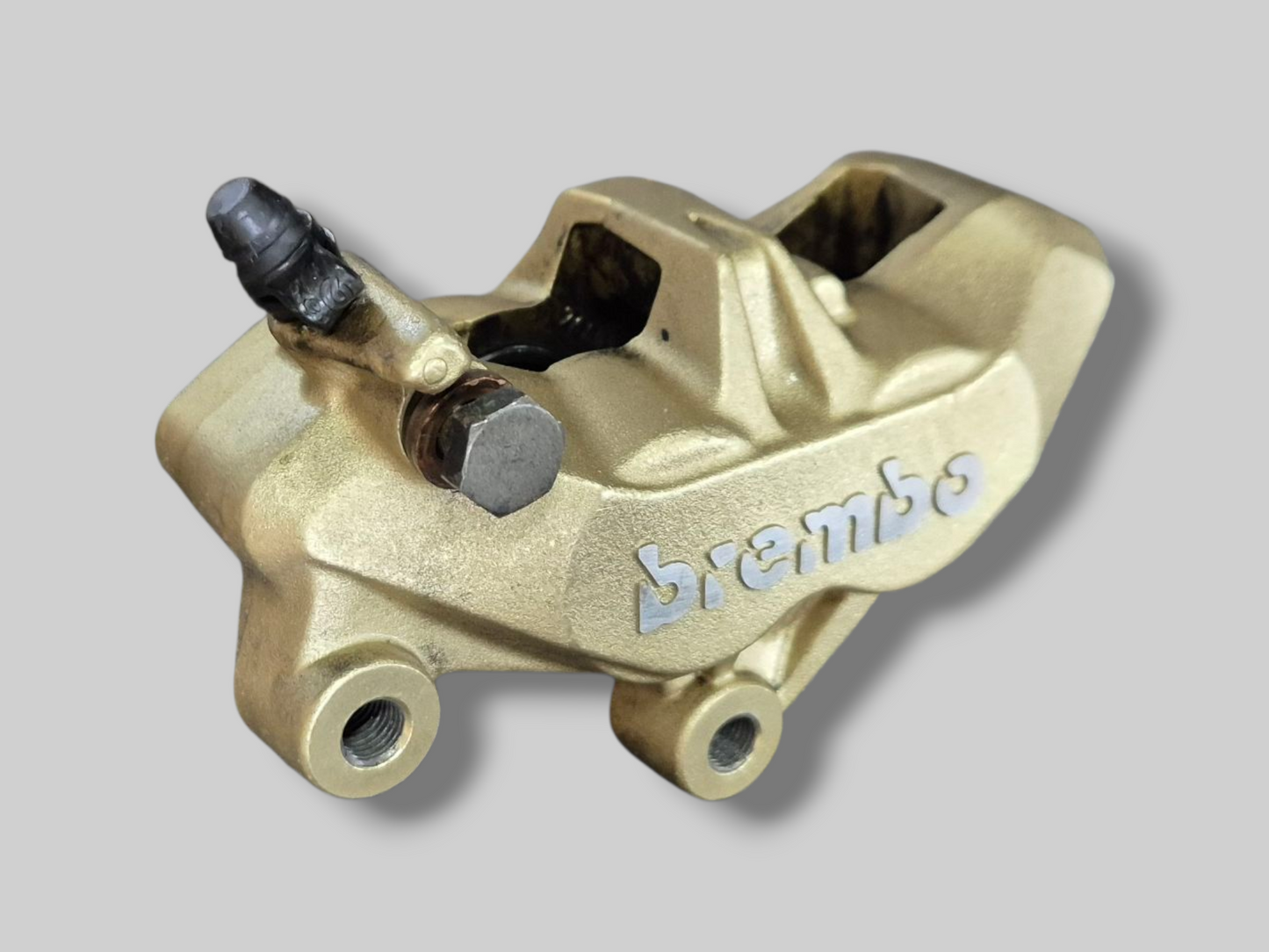 FRONT LEFT-HAND BRAKE CALIPER BREMBO P4 GOLD AP8113971 Aprilia RSV Mille 98-03 / Tuono 02-05