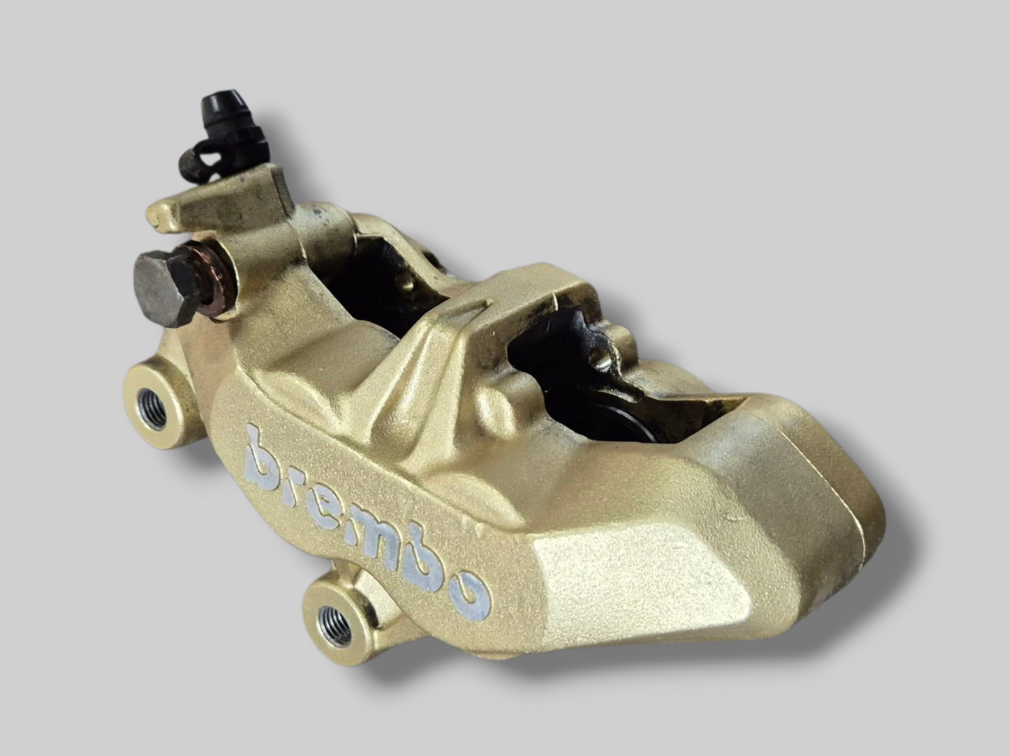 FRONT LEFT-HAND BRAKE CALIPER BREMBO P4 GOLD AP8113971 Aprilia RSV Mille 98-03 / Tuono 02-05