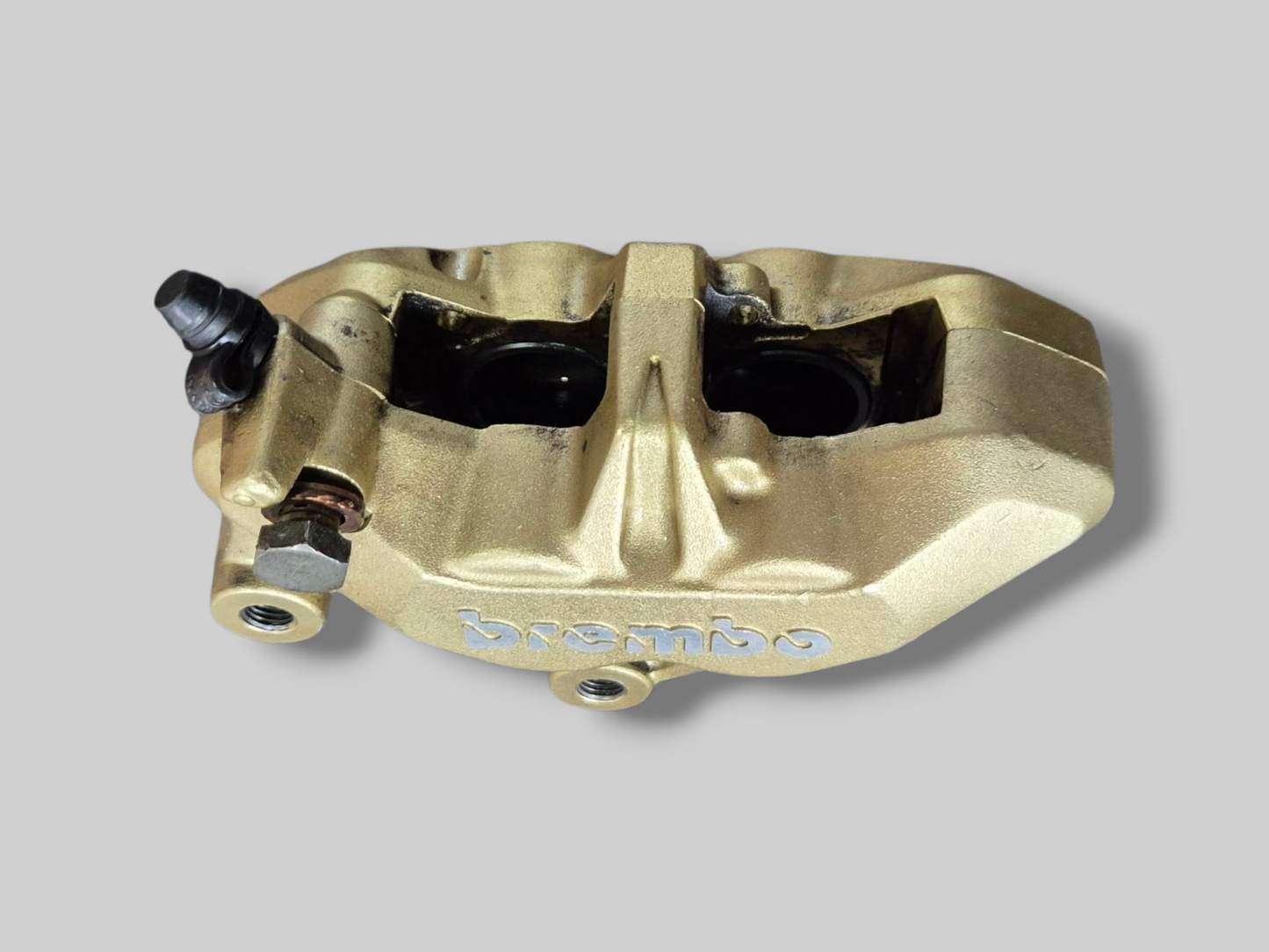 FRONT LEFT-HAND BRAKE CALIPER BREMBO P4 GOLD AP8113971 Aprilia RSV Mille 98-03 / Tuono 02-05