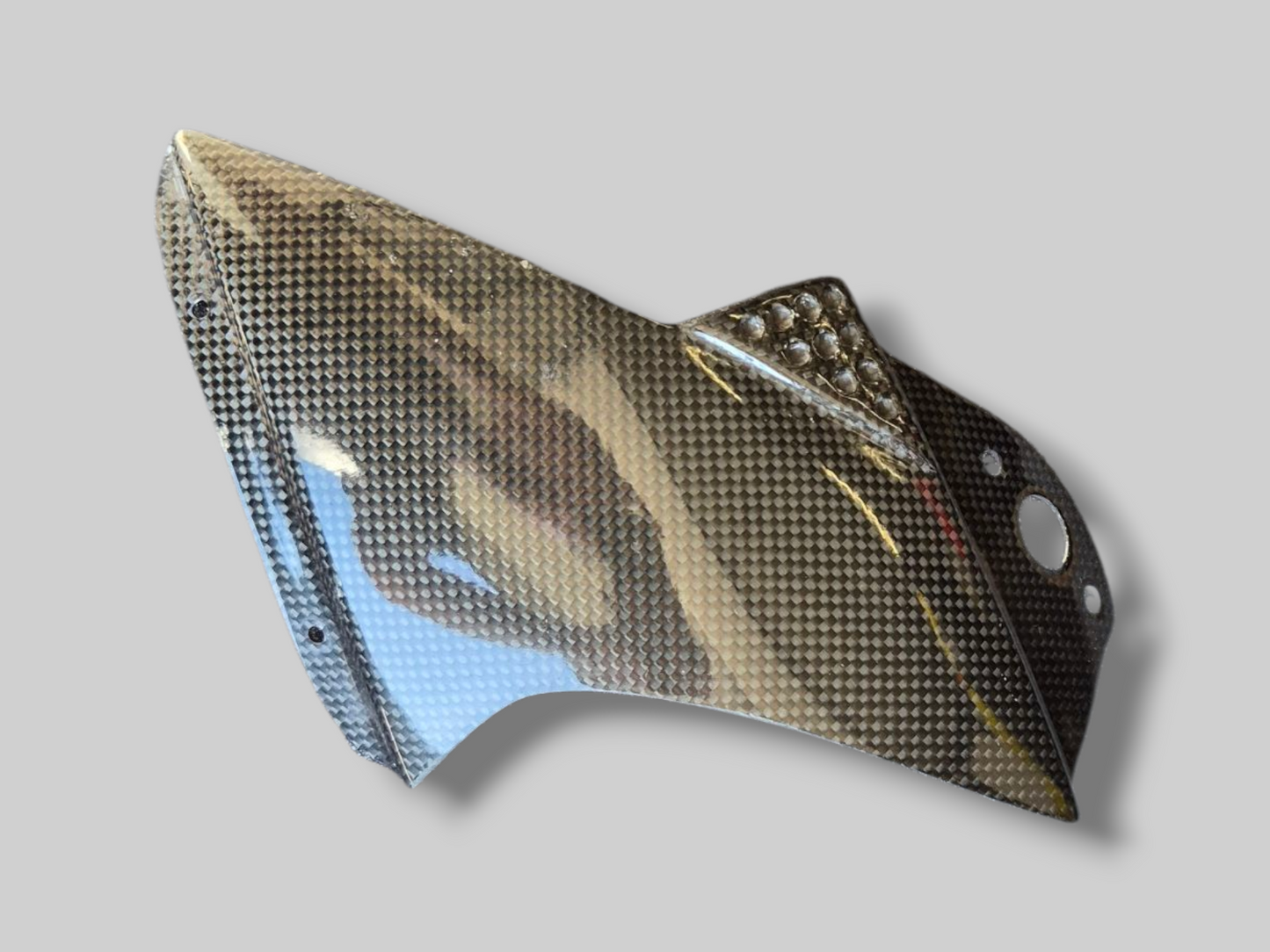 LEFT-HAND FRONT FAIRING BAFFLE CARBON AP8178755 Aprilia RSV1000R 04-09