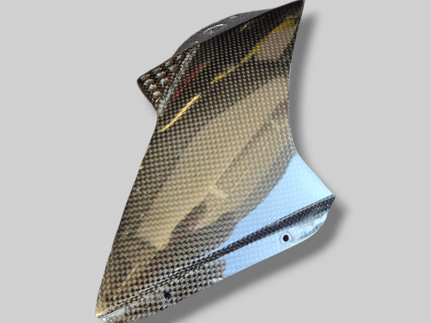 LEFT-HAND FRONT FAIRING BAFFLE CARBON AP8178755 Aprilia RSV1000R 04-09