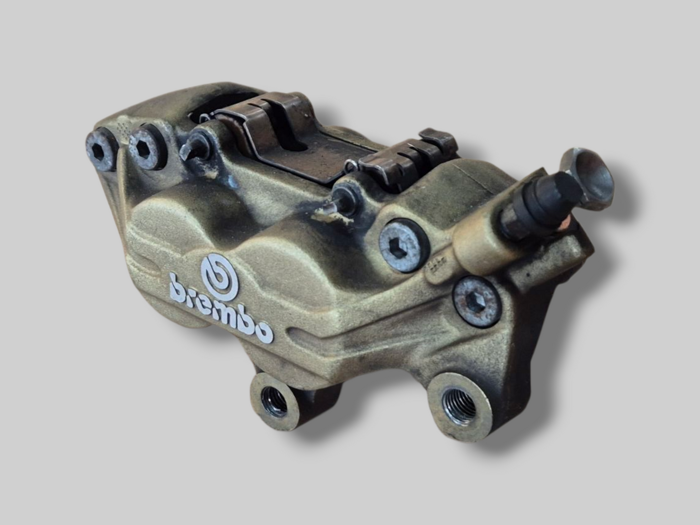 REMKLAUW LINKSVOOR BREMBO P4 GOUD AP8113971 Aprilia RSV Mille 98-03 / Tuono 02-05
