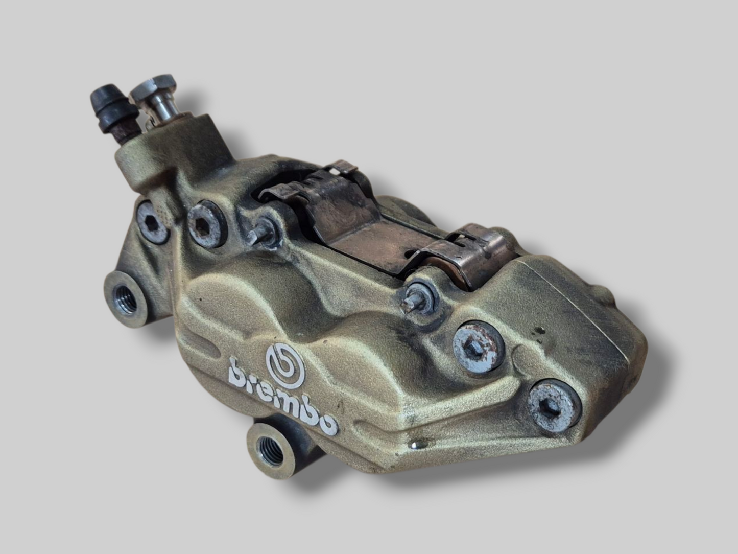REMKLAUW LINKSVOOR BREMBO P4 GOUD AP8113971 Aprilia RSV Mille 98-03 / Tuono 02-05