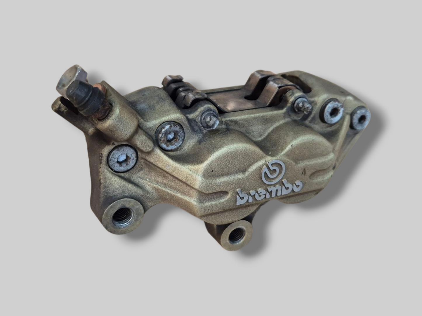 REMKLAUW LINKSVOOR BREMBO P4 GOUD AP8113971 Aprilia RSV Mille 98-03 / Tuono 02-05