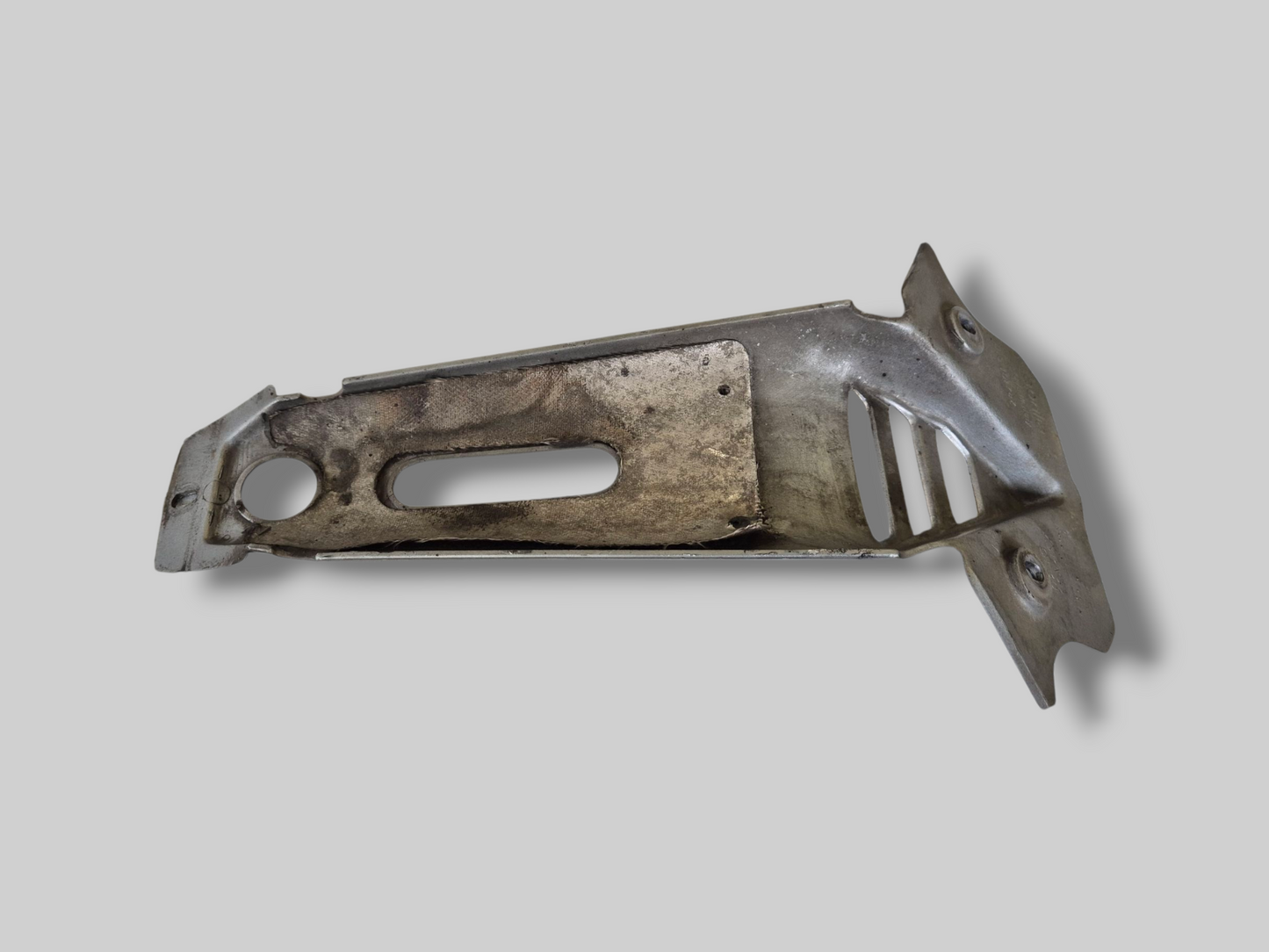 CARÉNAGE DE SPOILER DE RADIATEUR DE REFROIDISSEUR AVANT ARGENT AP8138579 Aprilia RSV Mille 98-03 / Tuono 02-05