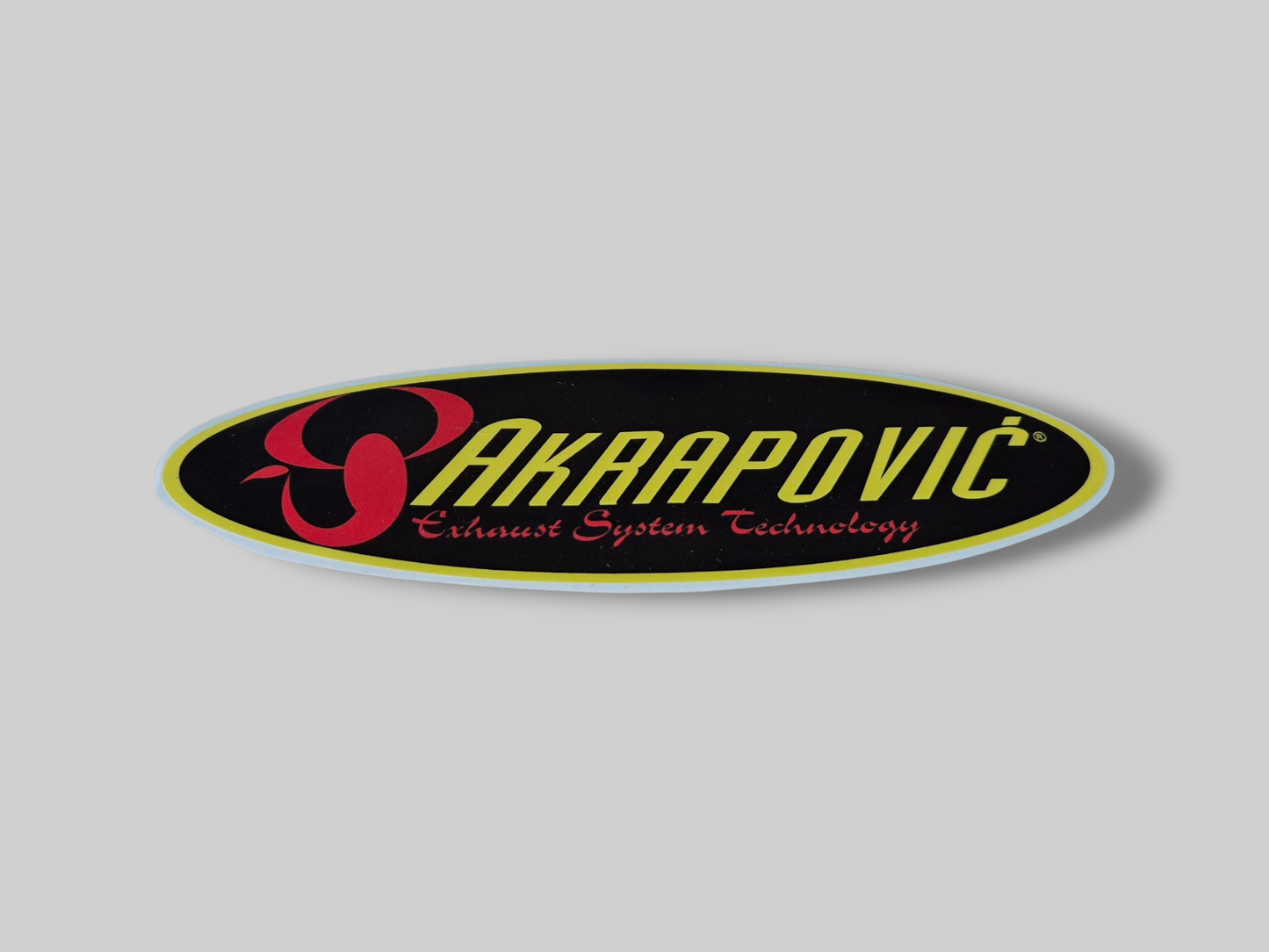 AKRAPOVIC EXHAUST DECAL