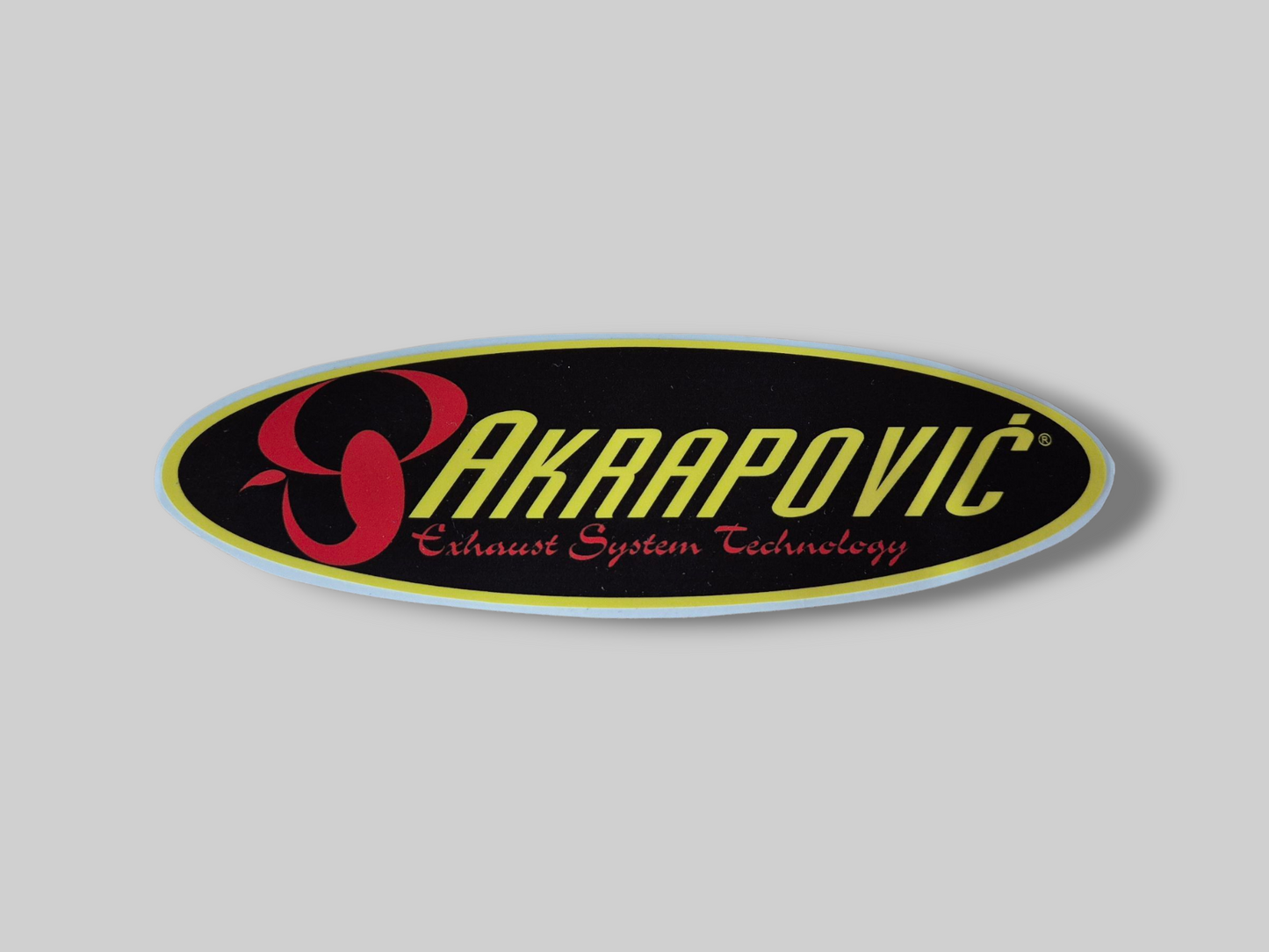 AKRAPOVIC EXHAUST DECAL