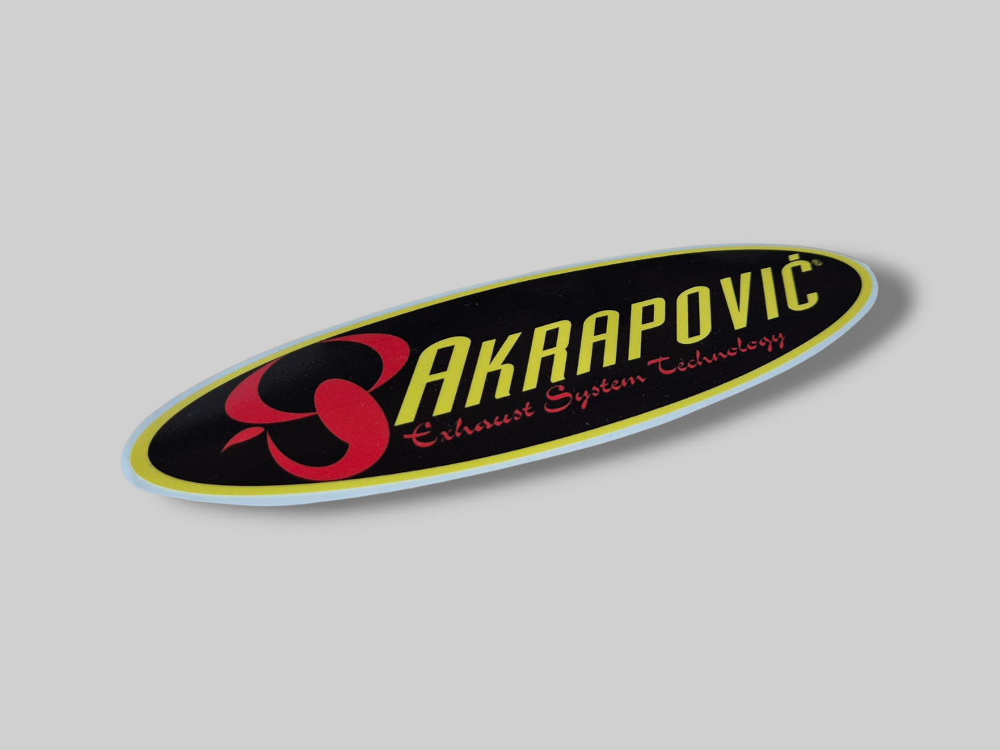 AKRAPOVIC EXHAUST DECAL