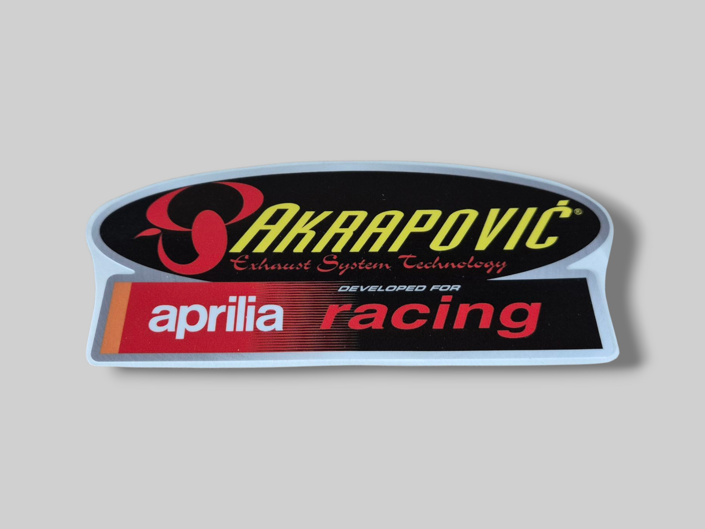AKRAPOVIC UITLAATSTICKER Aprilia RSV Mille 98-03 / Tuono 02-05