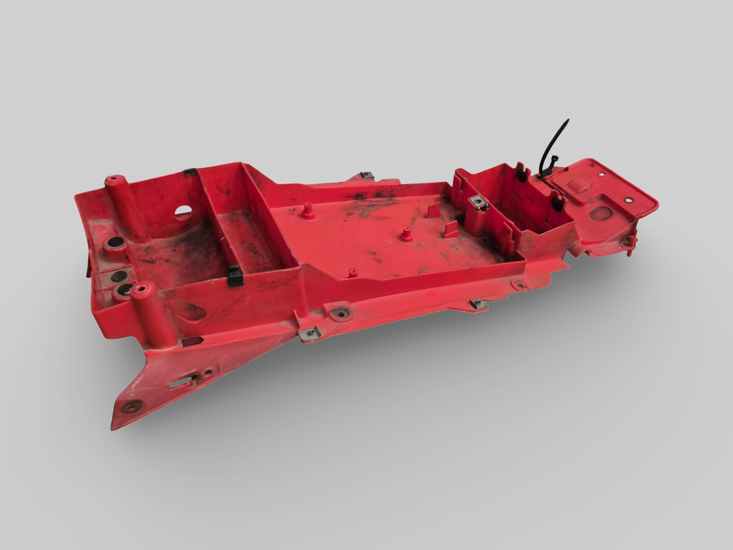 UNDER SADDLE / BATTERY HOLDER RED AP8148356 Aprilia RSV Mille 98-03 / Tuono 02-05