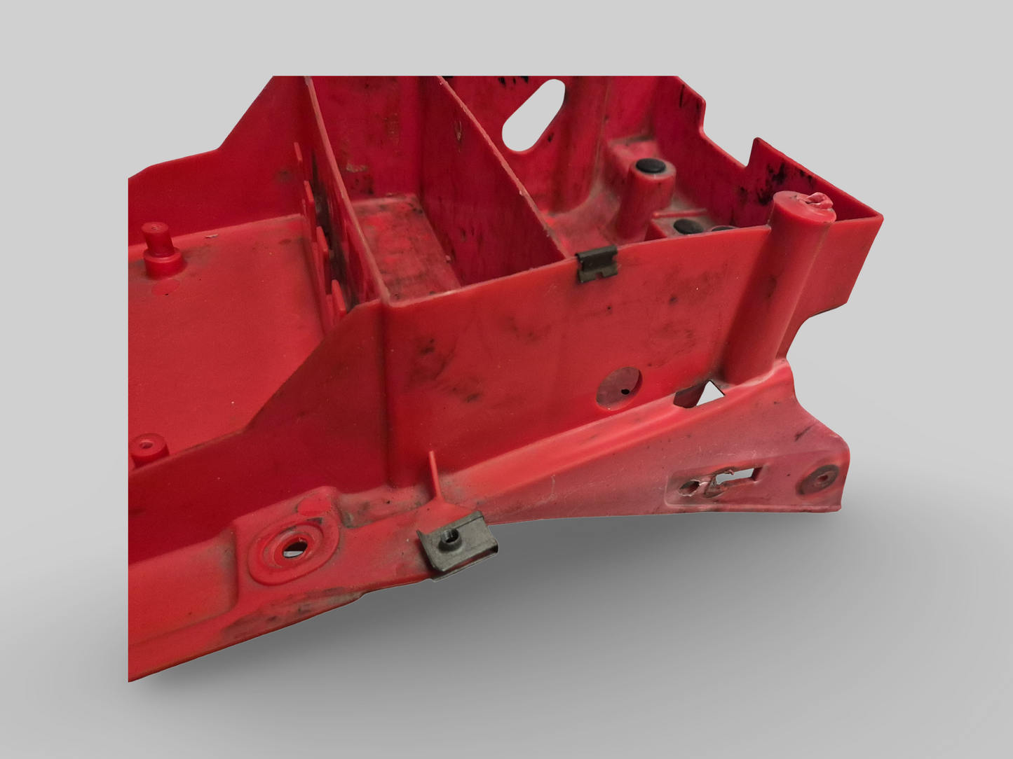 UNDER SADDLE / BATTERY HOLDER RED AP8148356 Aprilia RSV Mille 98-03 / Tuono 02-05