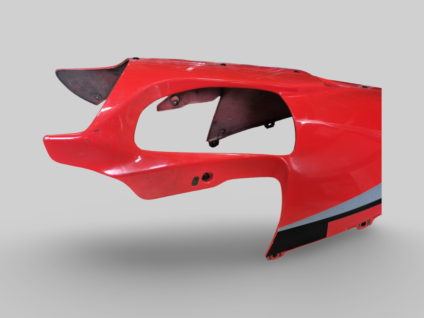 BELLYPAN DIABLO ZWART FLUO ROOD AP8148836 AP8158607 Aprilia RSV Mille 1998-2003