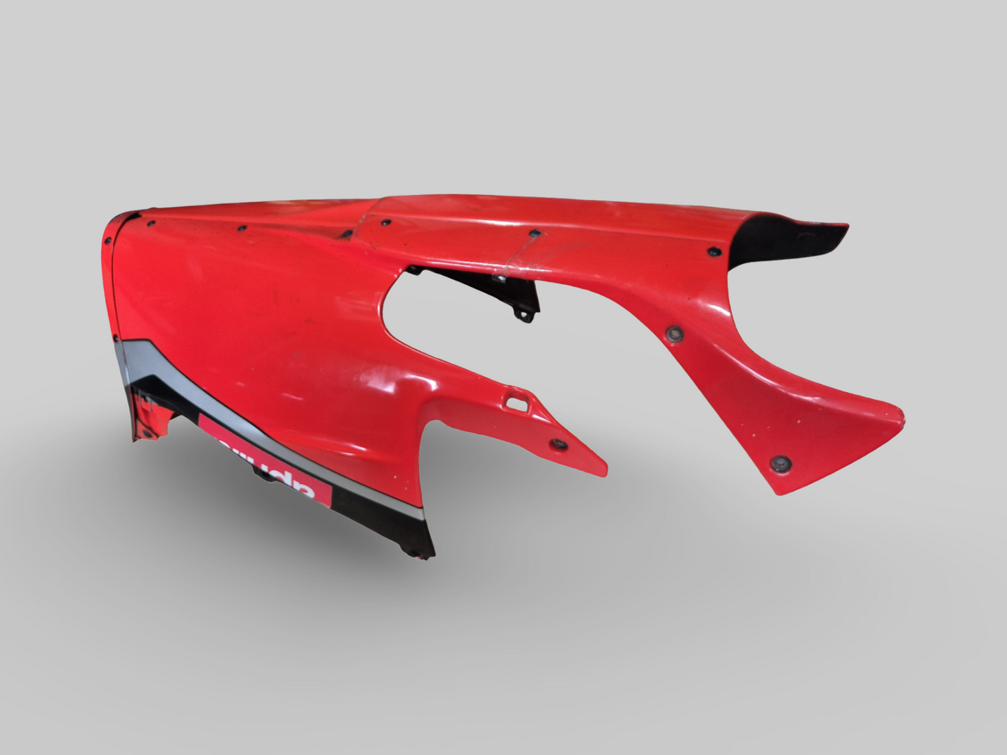 BELLYPAN DIABLO ZWART FLUO ROOD AP8148836 AP8158607 Aprilia RSV Mille 1998-2003