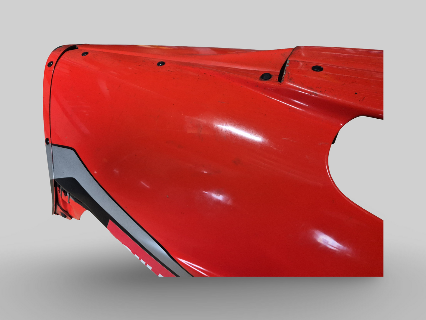 BELLYPAN DIABLO ZWART FLUO ROOD AP8148836 AP8158607 Aprilia RSV Mille 1998-2003