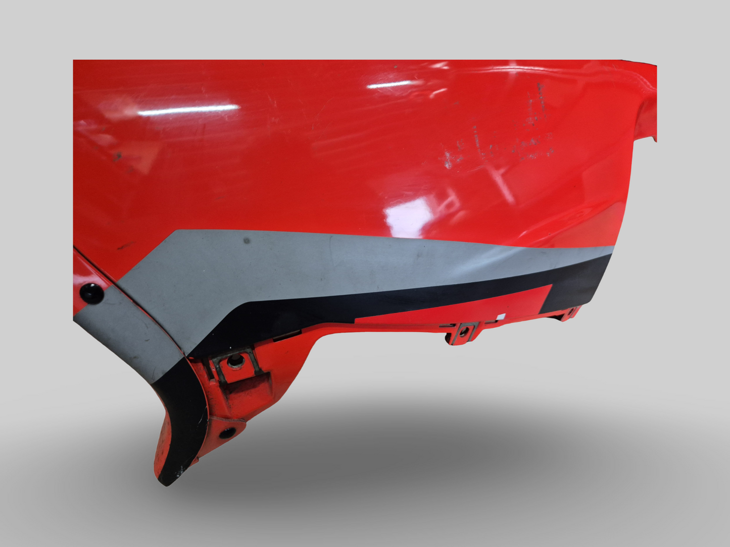 BELLYPAN DIABLO ZWART FLUO ROOD AP8148836 AP8158607 Aprilia RSV Mille 1998-2003