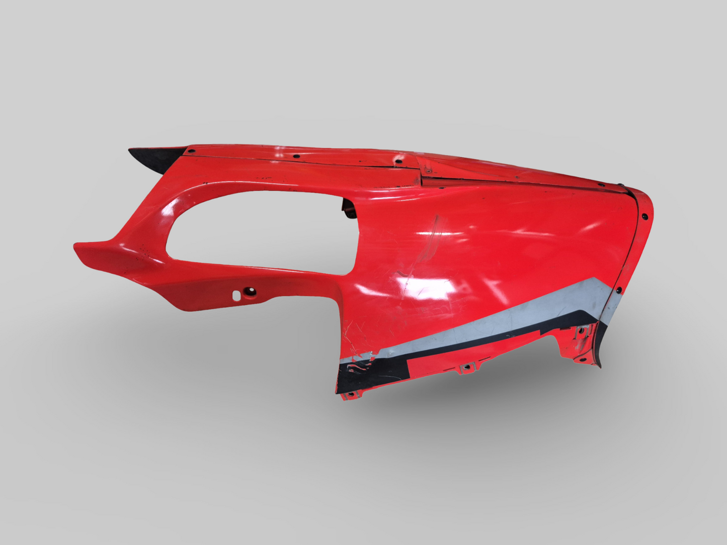 BELLYPAN DIABLO ZWART FLUO ROOD AP8148836 AP8158607 Aprilia RSV Mille 1998-2003