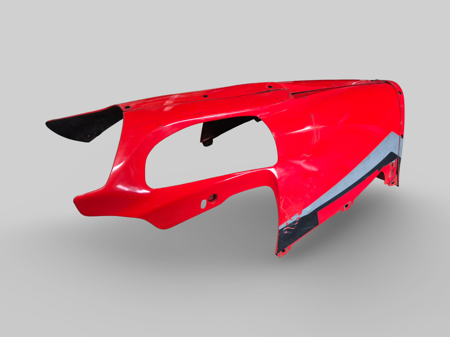 BELLYPAN DIABLO ZWART FLUO ROOD AP8148836 AP8158607 Aprilia RSV Mille 1998-2003