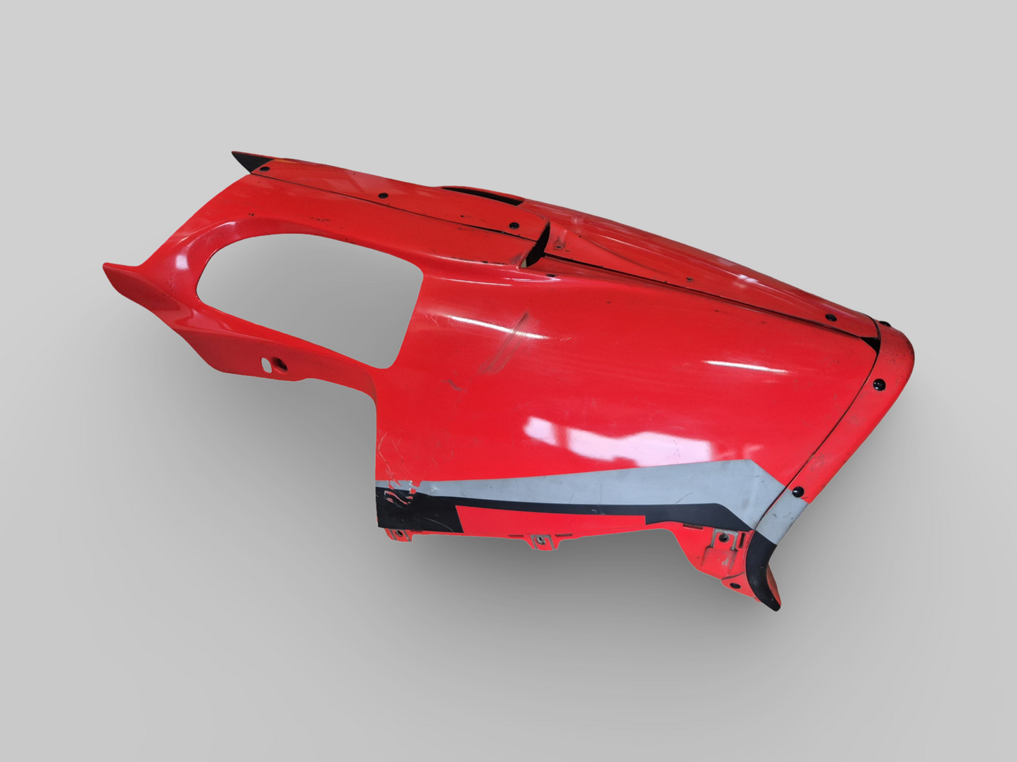 BELLYPAN DIABLO ZWART FLUO ROOD AP8148836 AP8158607 Aprilia RSV Mille 1998-2003