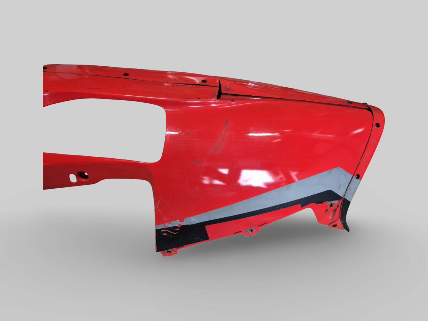 BELLYPAN DIABLO ZWART FLUO ROOD AP8148836 AP8158607 Aprilia RSV Mille 1998-2003