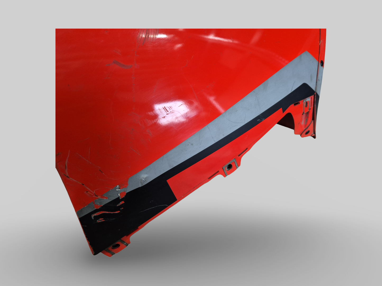 BELLYPAN DIABLO ZWART FLUO ROOD AP8148836 AP8158607 Aprilia RSV Mille 1998-2003