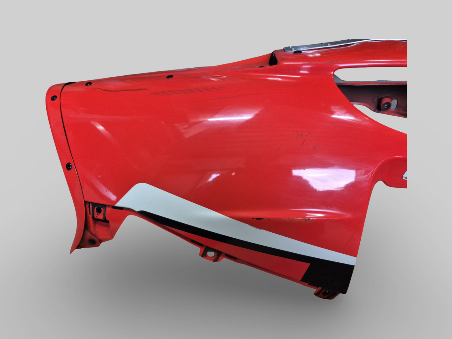 BELLYPAN DIABLO NOIR FLUO ROUGE AP8148836 AP8158607 Aprilia RSV Mille 1998-2003 