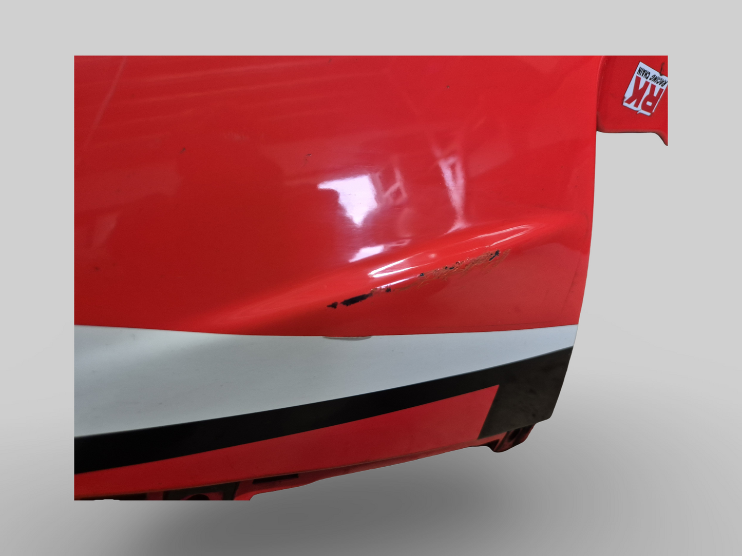 BELLYPAN DIABLO NOIR FLUO ROUGE AP8148836 AP8158607 Aprilia RSV Mille 1998-2003 