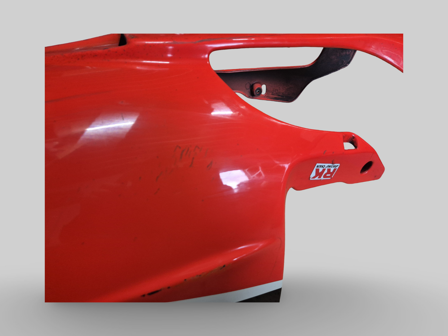 BELLYPAN DIABLO NOIR FLUO ROUGE AP8148836 AP8158607 Aprilia RSV Mille 1998-2003 