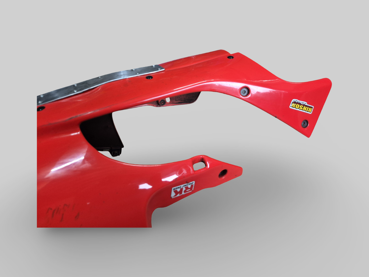 BELLYPAN DIABLO NOIR FLUO ROUGE AP8148836 AP8158607 Aprilia RSV Mille 1998-2003 