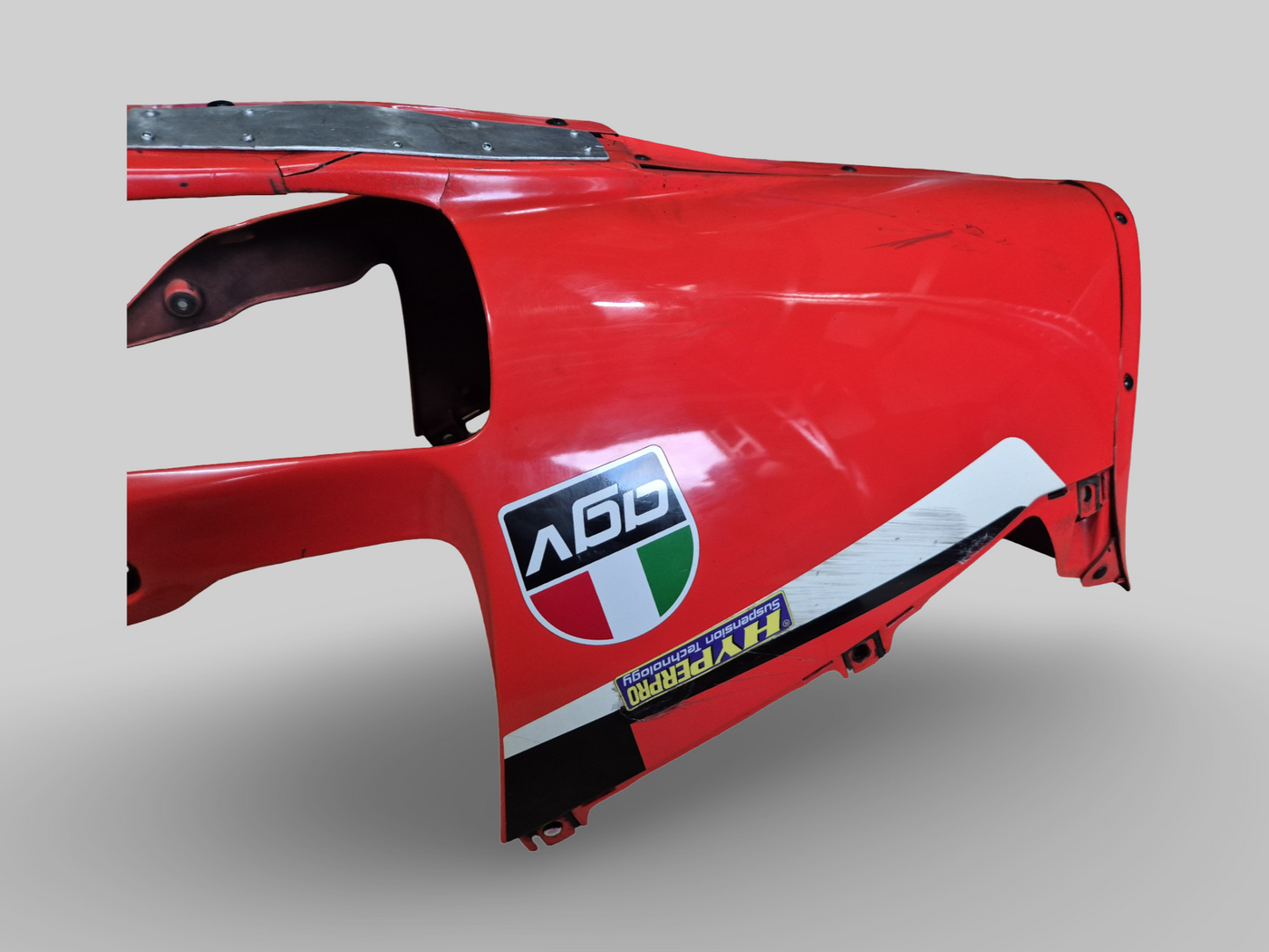 BELLYPAN DIABLO NOIR FLUO ROUGE AP8148836 AP8158607 Aprilia RSV Mille 1998-2003 