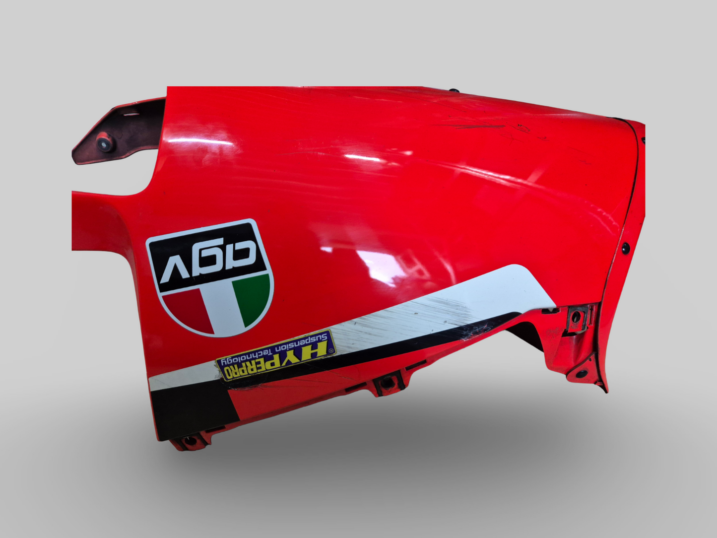 BELLYPAN DIABLO NOIR FLUO ROUGE AP8148836 AP8158607 Aprilia RSV Mille 1998-2003 