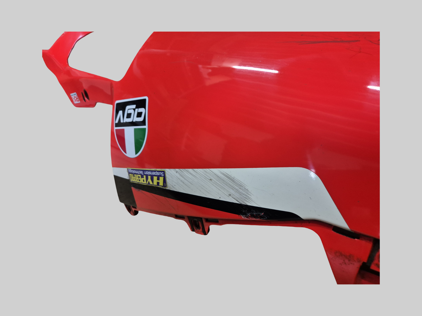 BELLYPAN DIABLO NOIR FLUO ROUGE AP8148836 AP8158607 Aprilia RSV Mille 1998-2003 