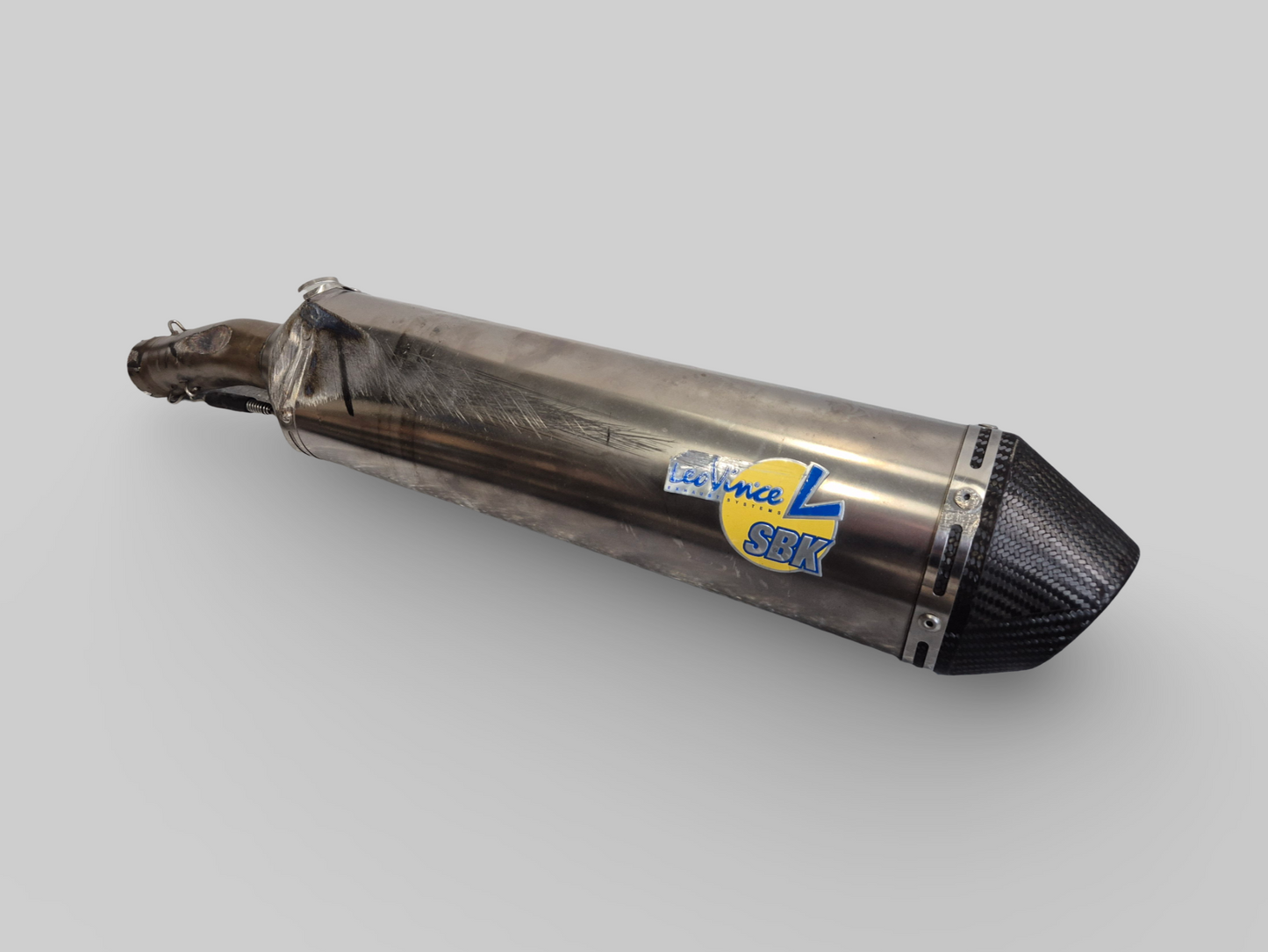 LEOVINCE SBK TITANIUM EXHAUST SLIP-ON SET Aprilia RSV1000R 04-09 / Tuono 1000R 06-09