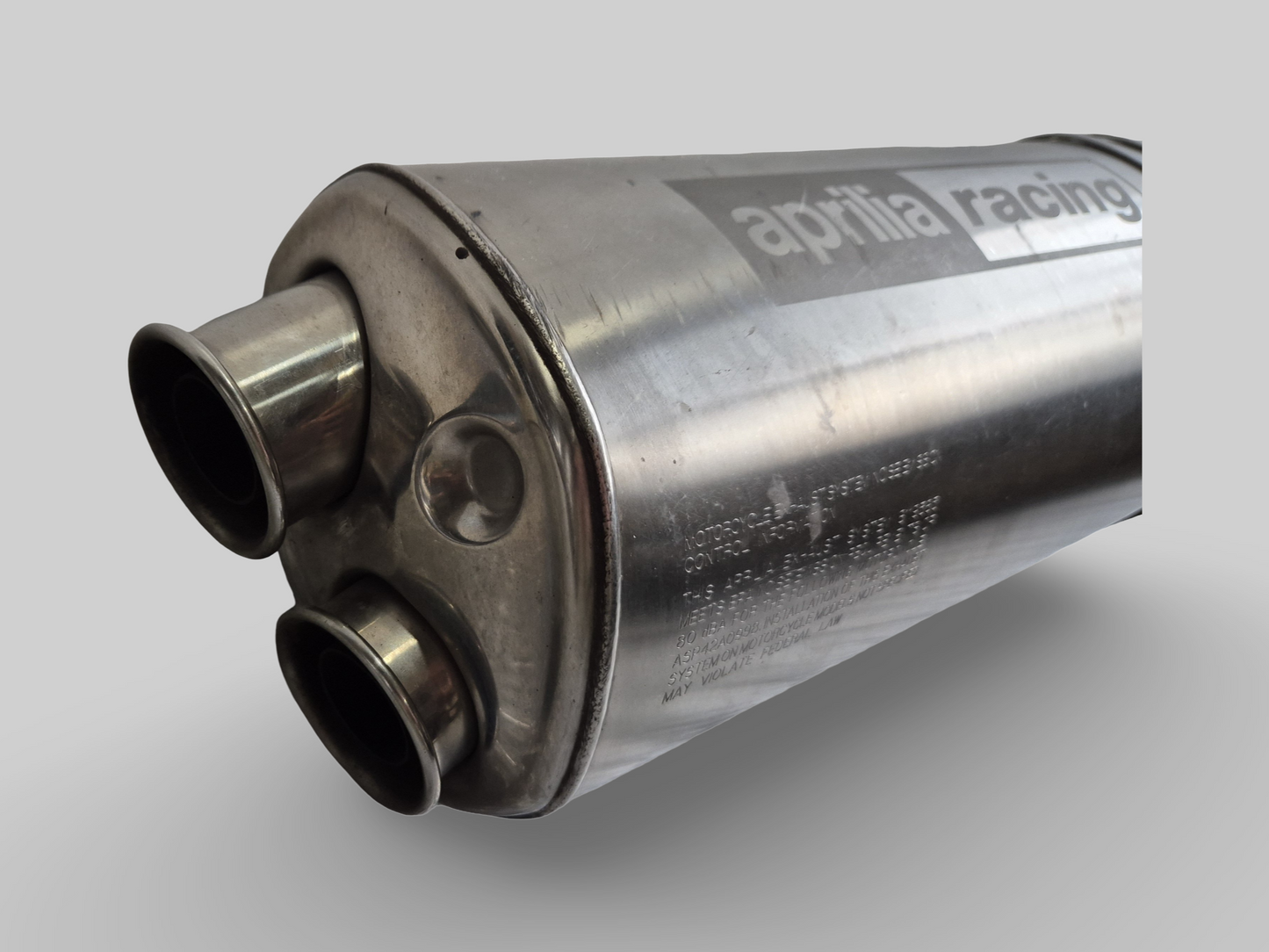 ORIGINAL EXHAUST SILENCER AP8119629 Aprilia RSV Mille 98-03 / Tuono 02-05